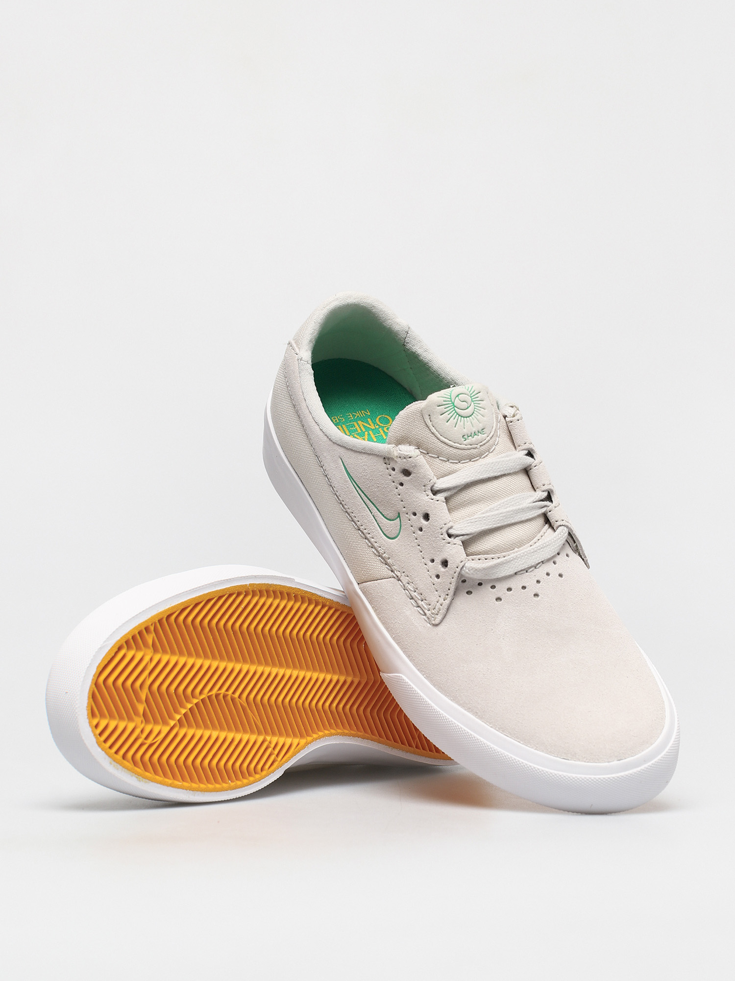 Buty Nike SB Shane (summit white/lucky green university gold)