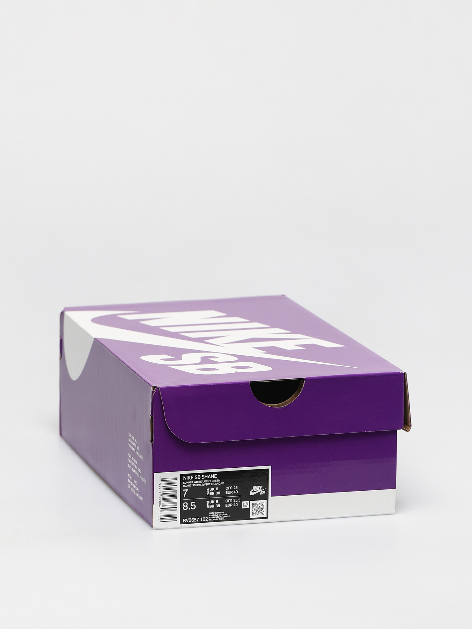 Buty Nike SB Shane (summit white/lucky green university gold)