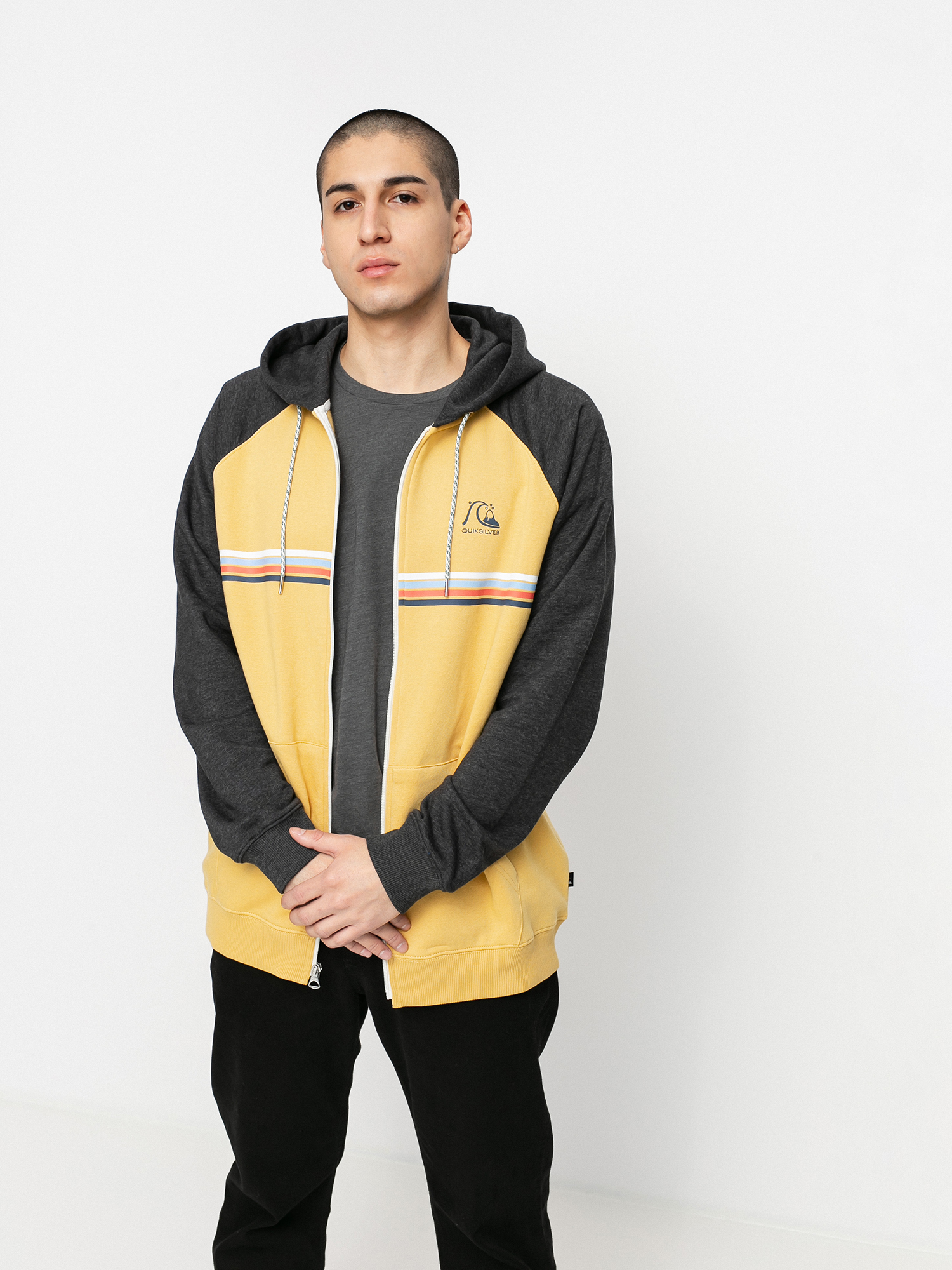 Bluza z kapturem Quiksilver Everyday Screen ZHD (rattan)