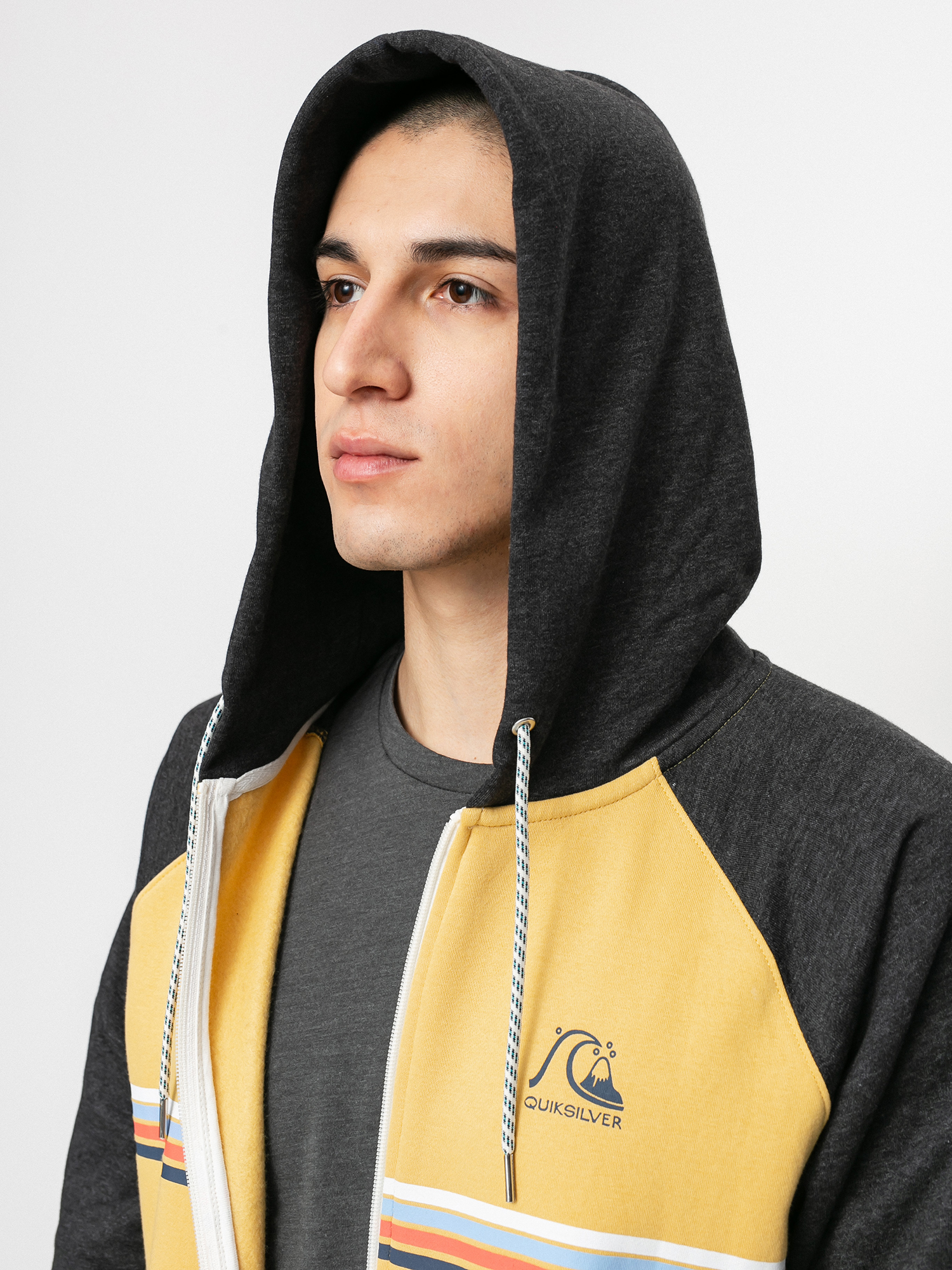 Bluza z kapturem Quiksilver Everyday Screen ZHD (rattan)