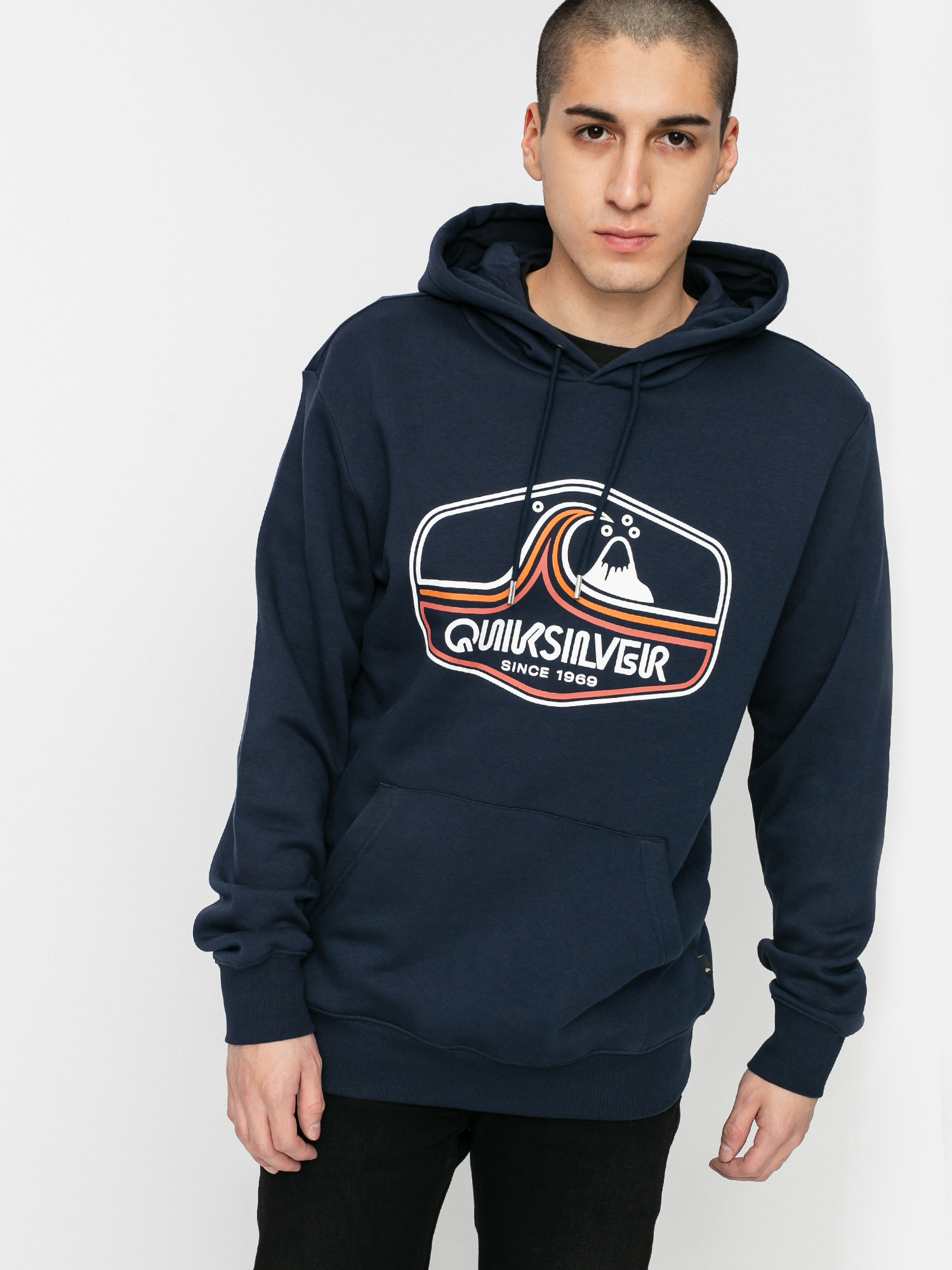 Bluza z kapturem Quiksilver Highway Vagabond HD (navy blazer)