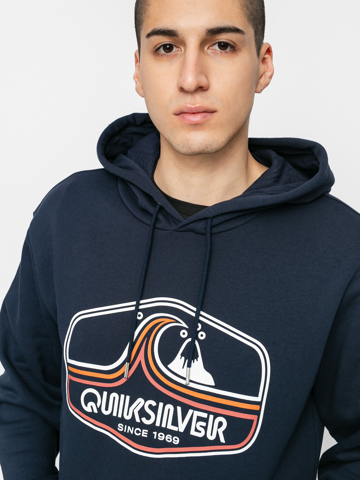 Bluza z kapturem Quiksilver Highway Vagabond HD (navy blazer)