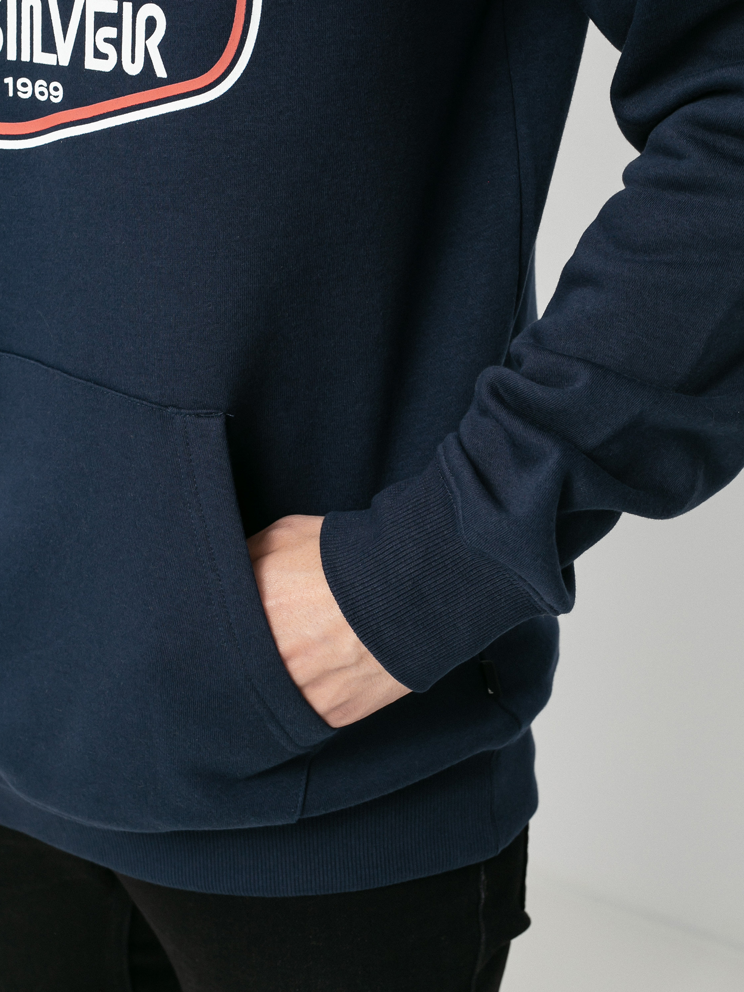 Bluza z kapturem Quiksilver Highway Vagabond HD (navy blazer)