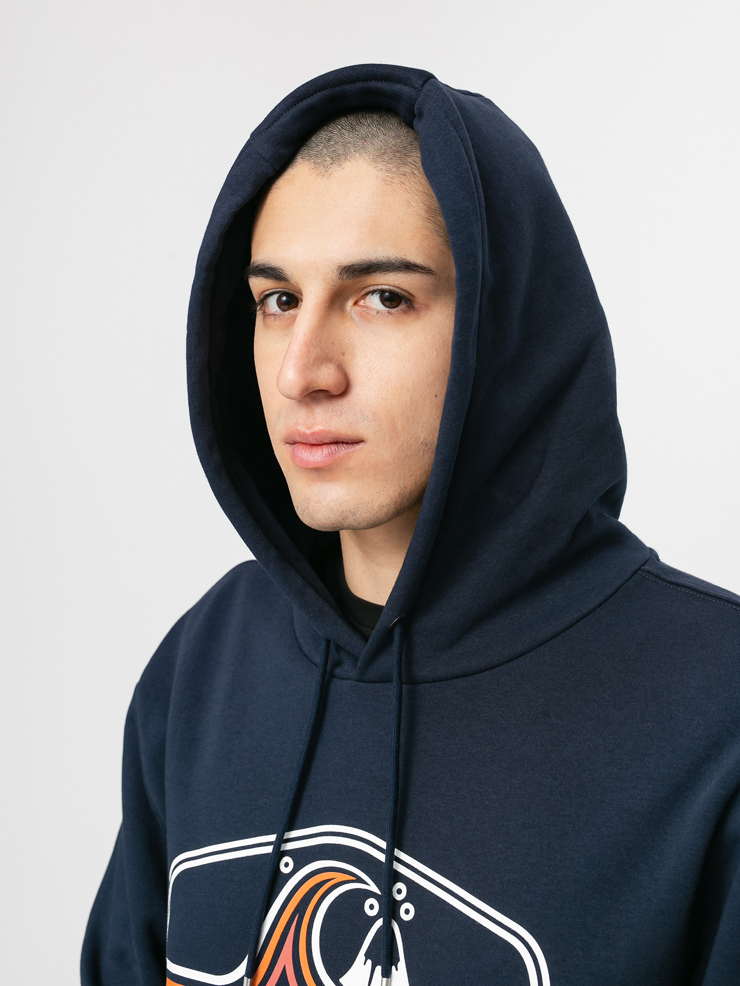 Bluza z kapturem Quiksilver Highway Vagabond HD (navy blazer)