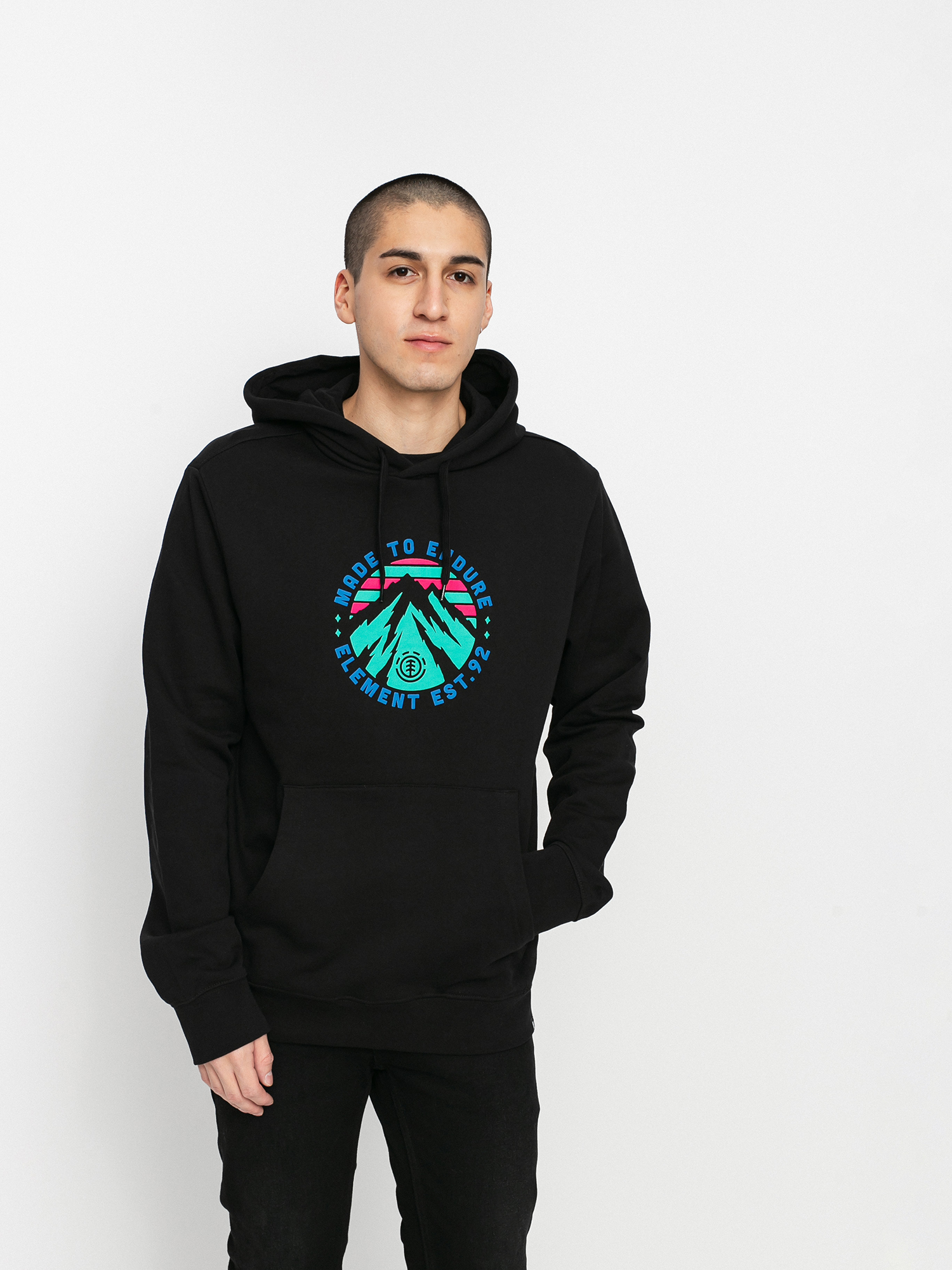 Bluza z kapturem Element Lymont HD (flint black)