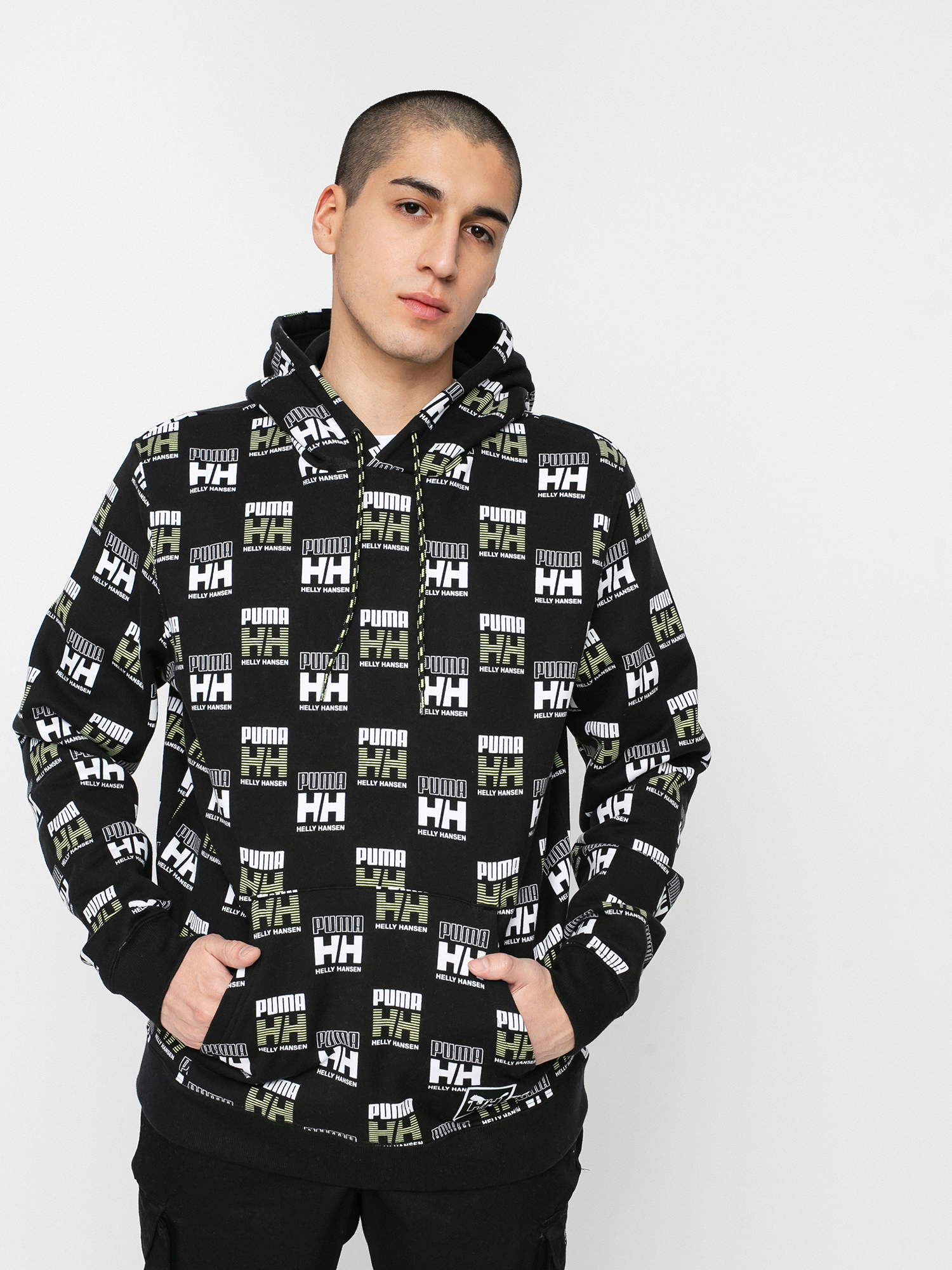 Bluza z kapturem Puma X Helly Hansen Aop HD (puma black)