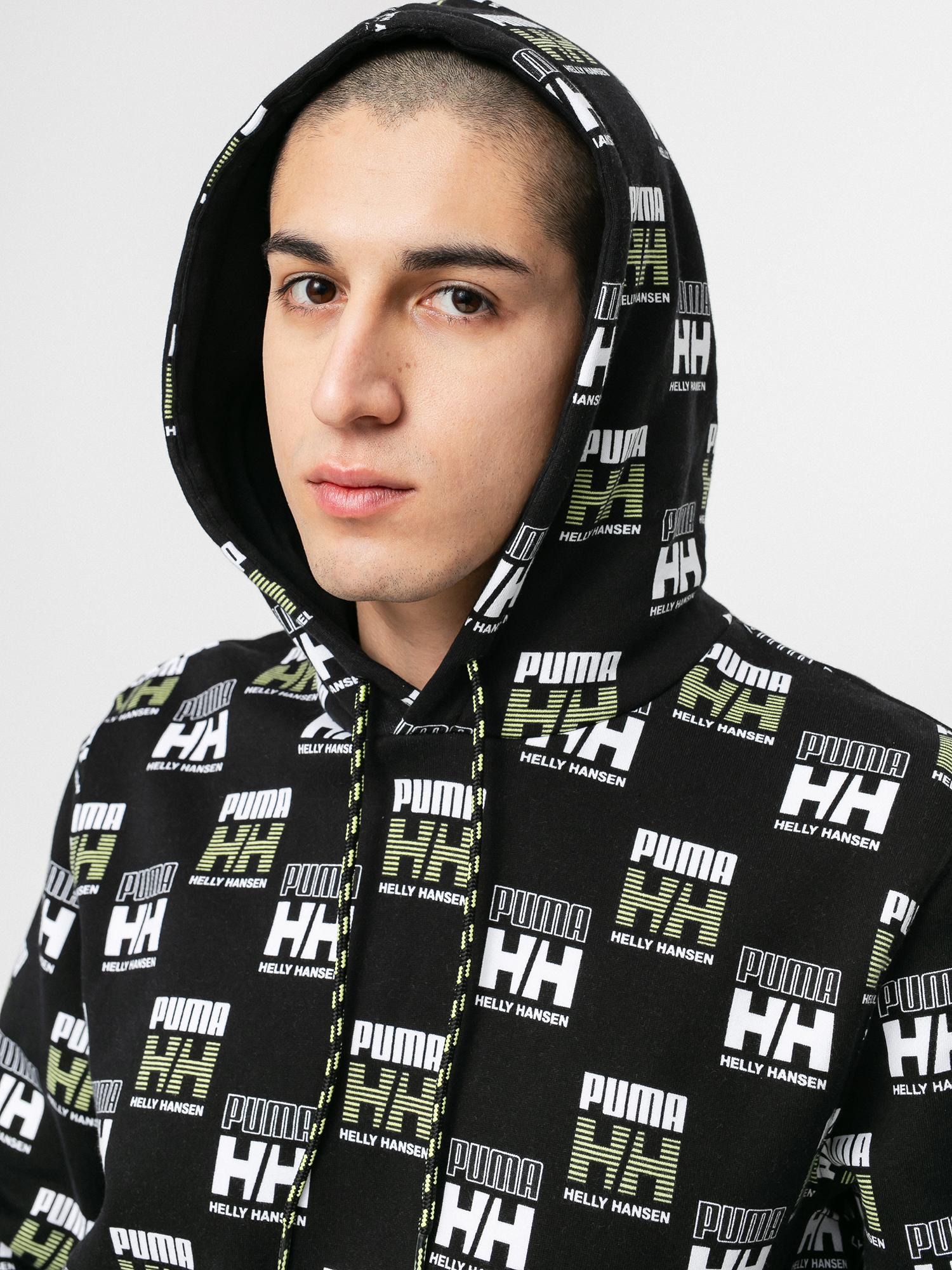 Bluza z kapturem Puma X Helly Hansen Aop HD (puma black)