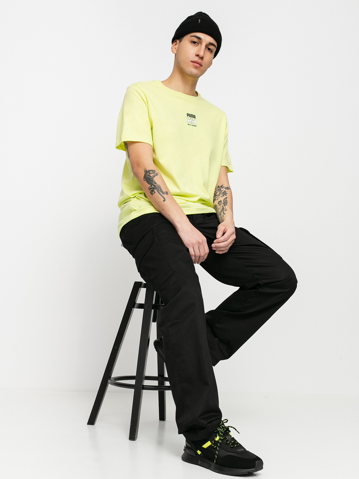 T-shirt Puma X Helly Hansen (sunny lime)