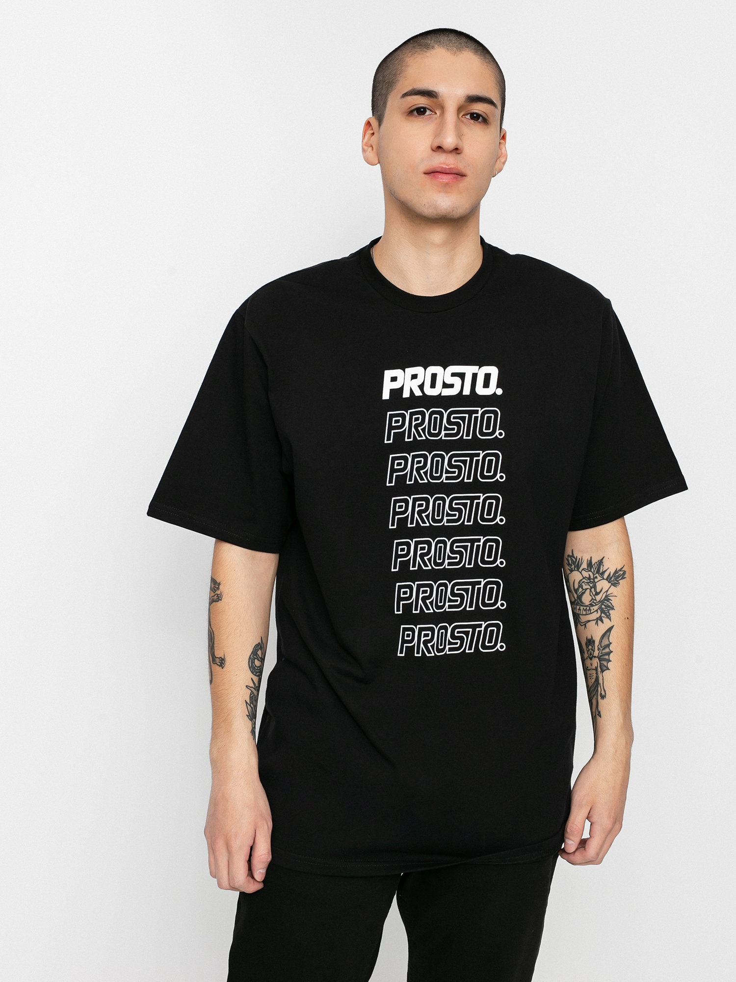 T-shirt Prosto Fruggally (black)