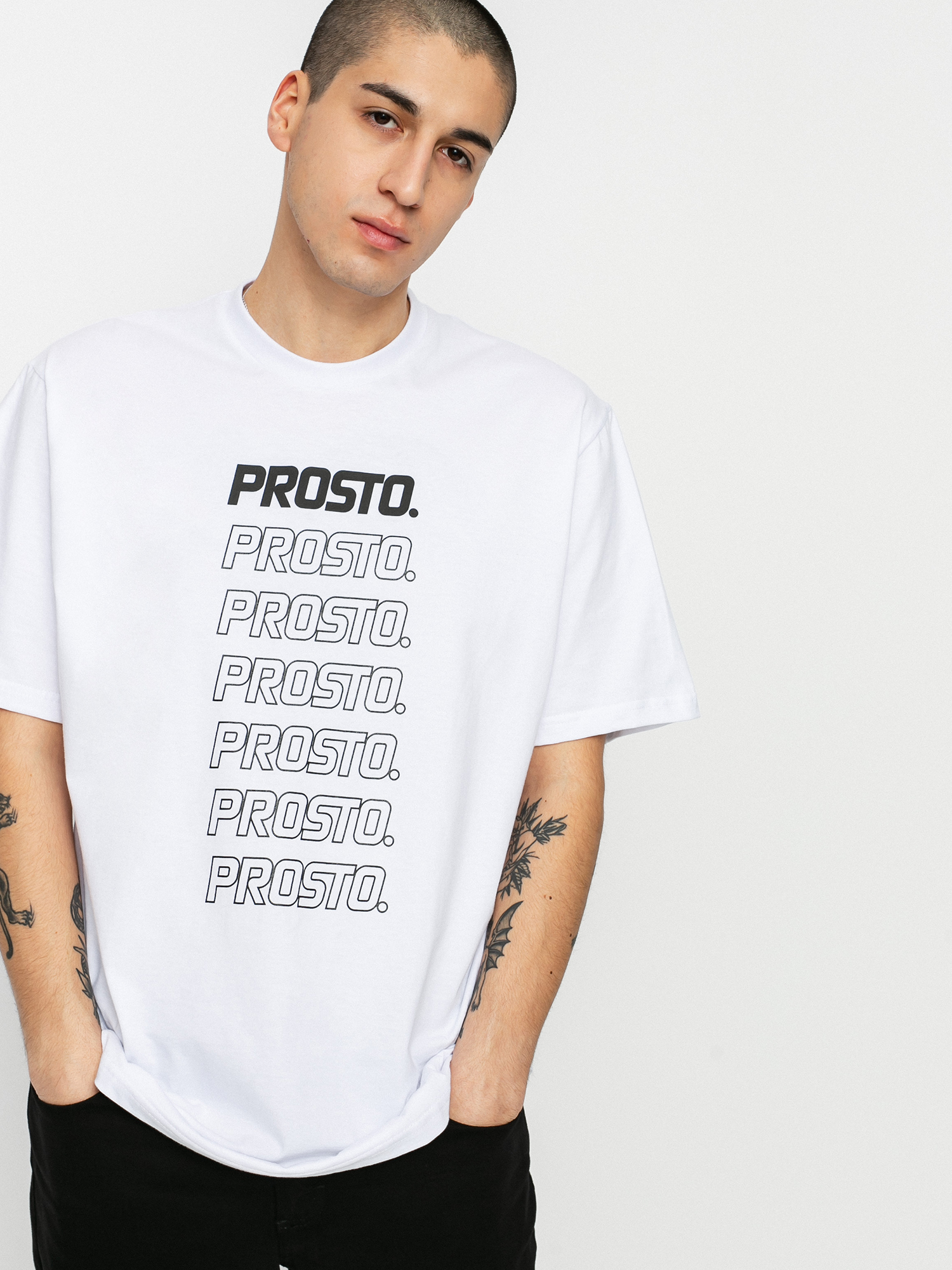 T-shirt Prosto Fruggally (white)