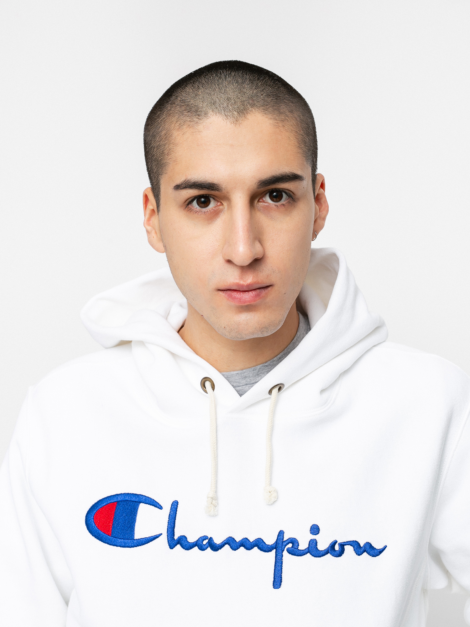 Bluza z kapturem Champion Sweatshirt HD 215159 (wht)
