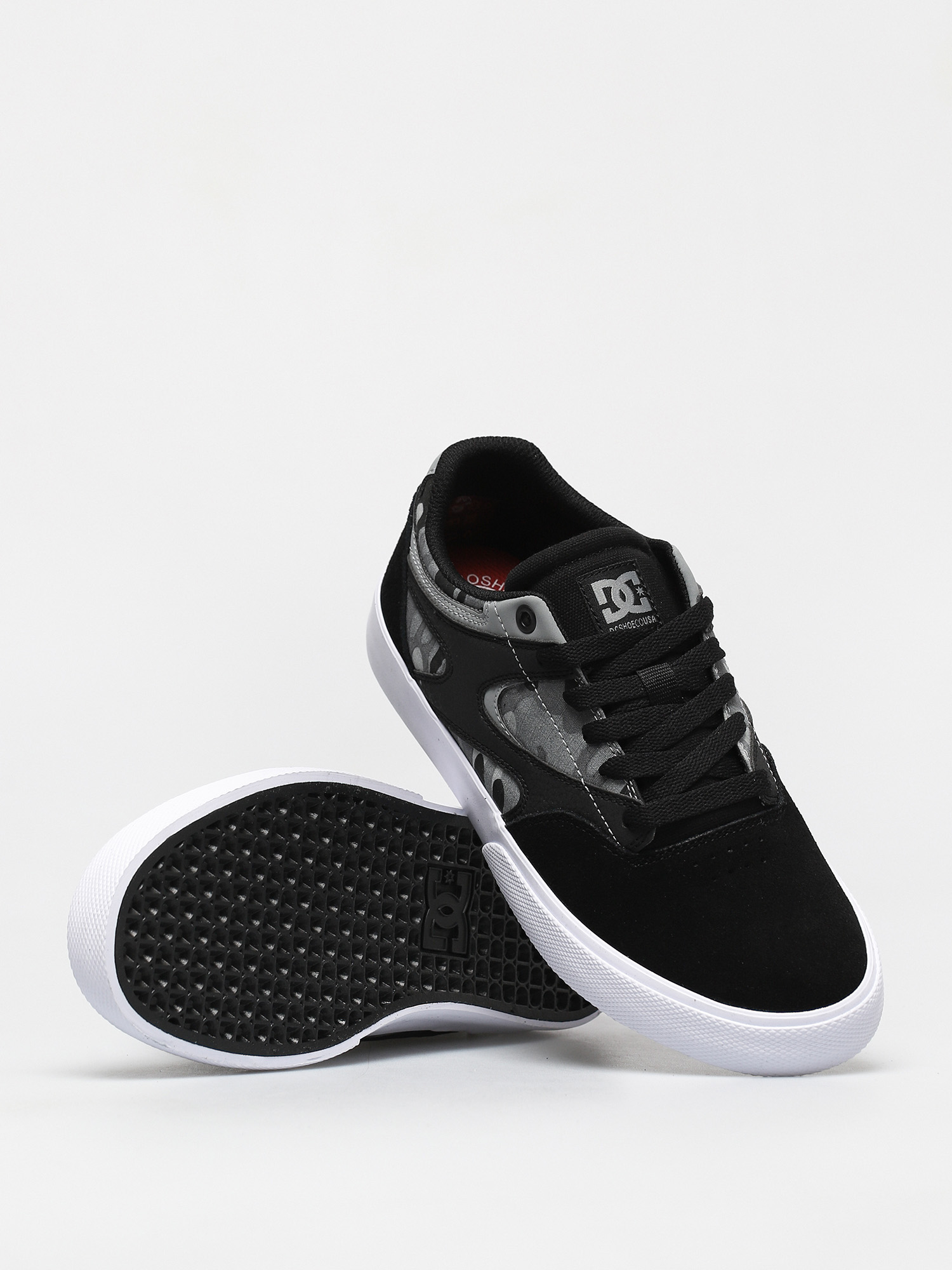 Buty DC Kalis Vulc S (black/charcoal camo)