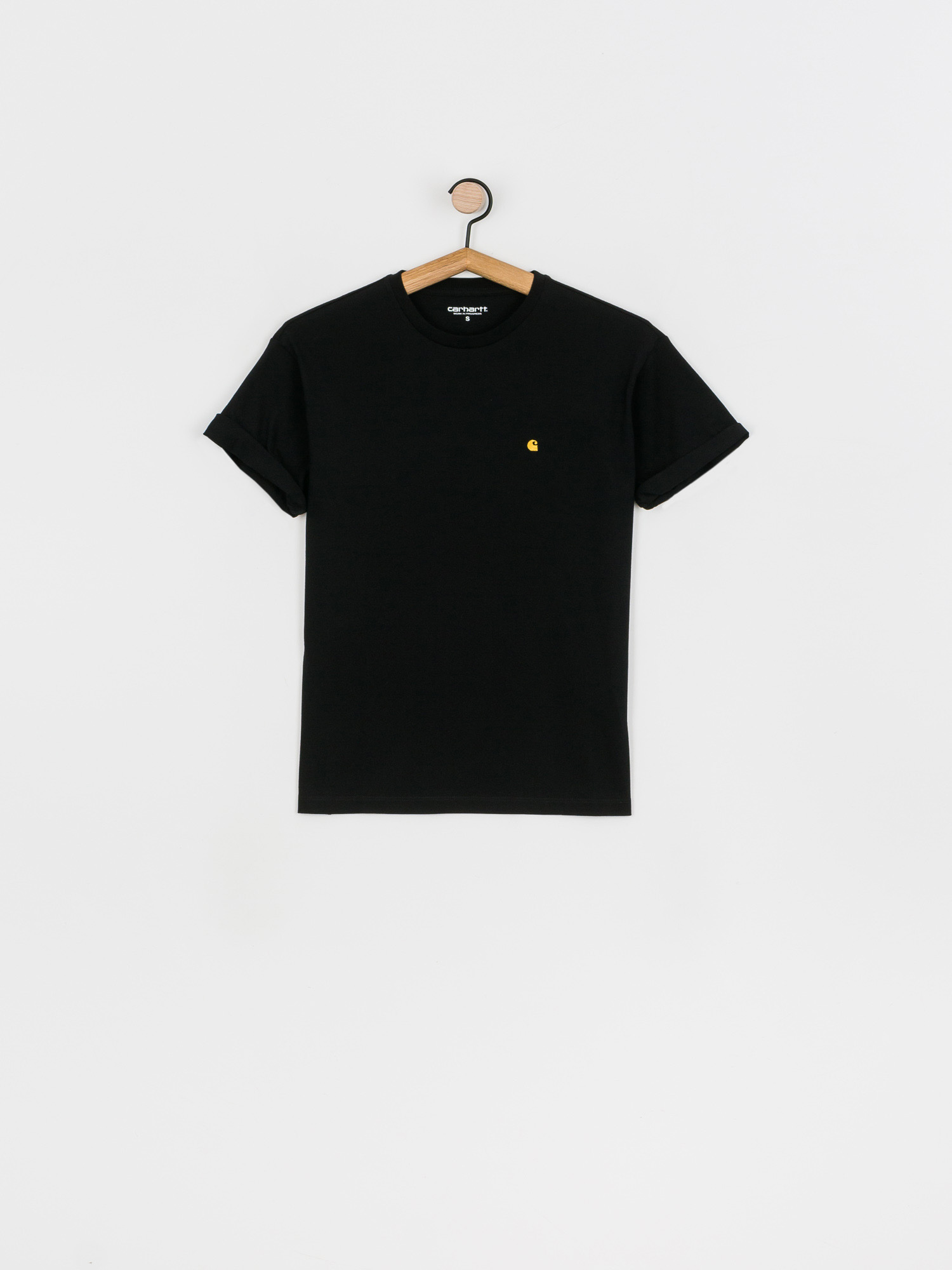 T-shirt Carhartt WIP Chase Wmn (black/gold)