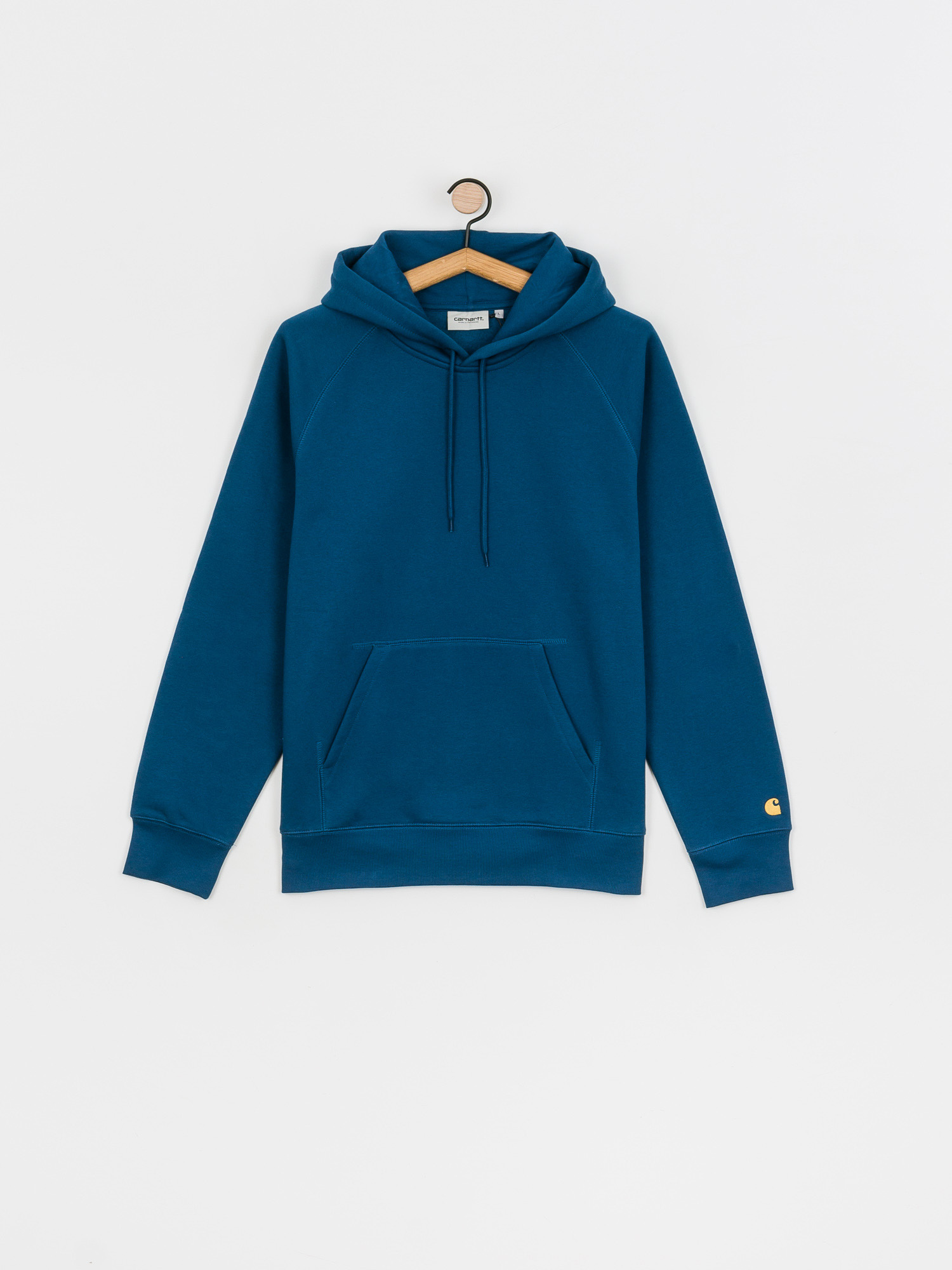 Bluza z kapturem Carhartt WIP Chase HD (corse/gold)