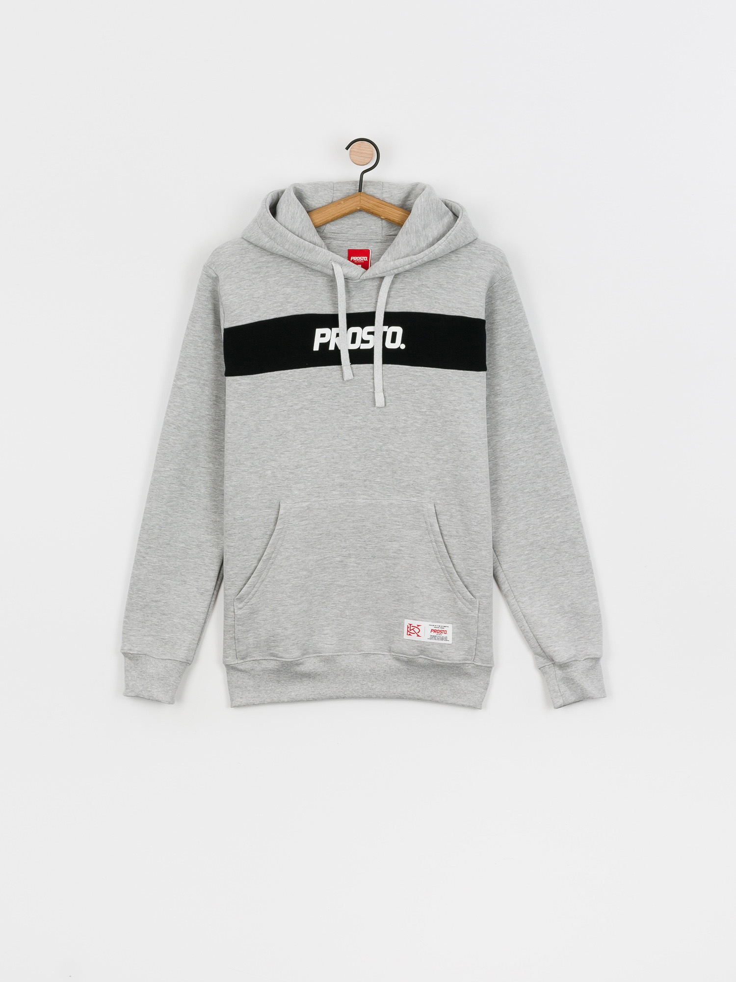 Bluza z kapturem Prosto Stripez HD (gray)