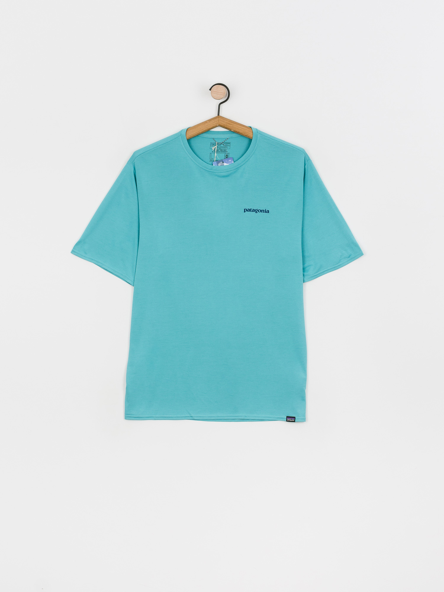 T-shirt Patagonia Cap Cool Daily Graphic (boardshort logo/iggy blue x dye)