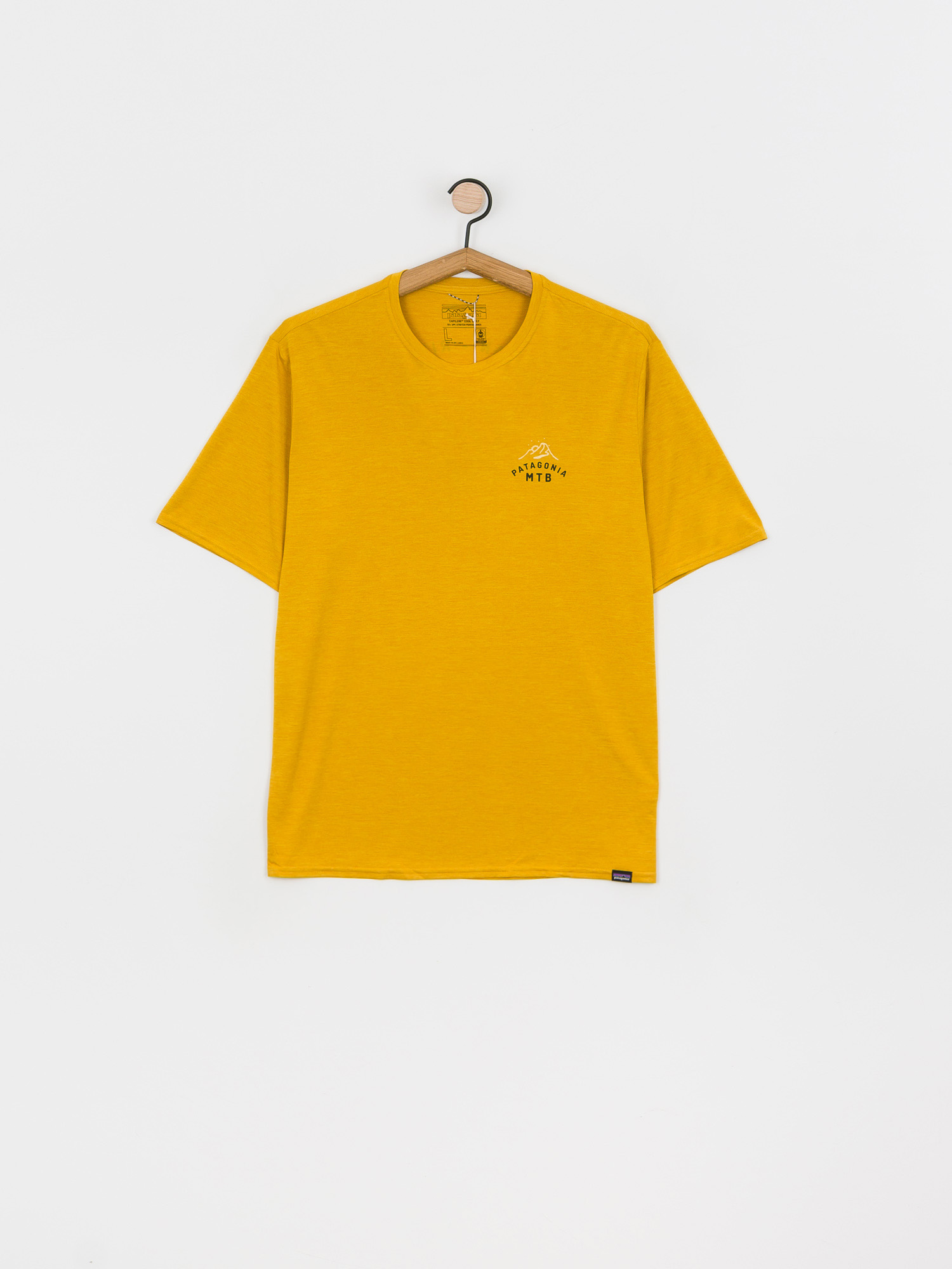 T-shirt Patagonia Cap Cool Daily Graphic (mtb crest/hawk gold x dye)