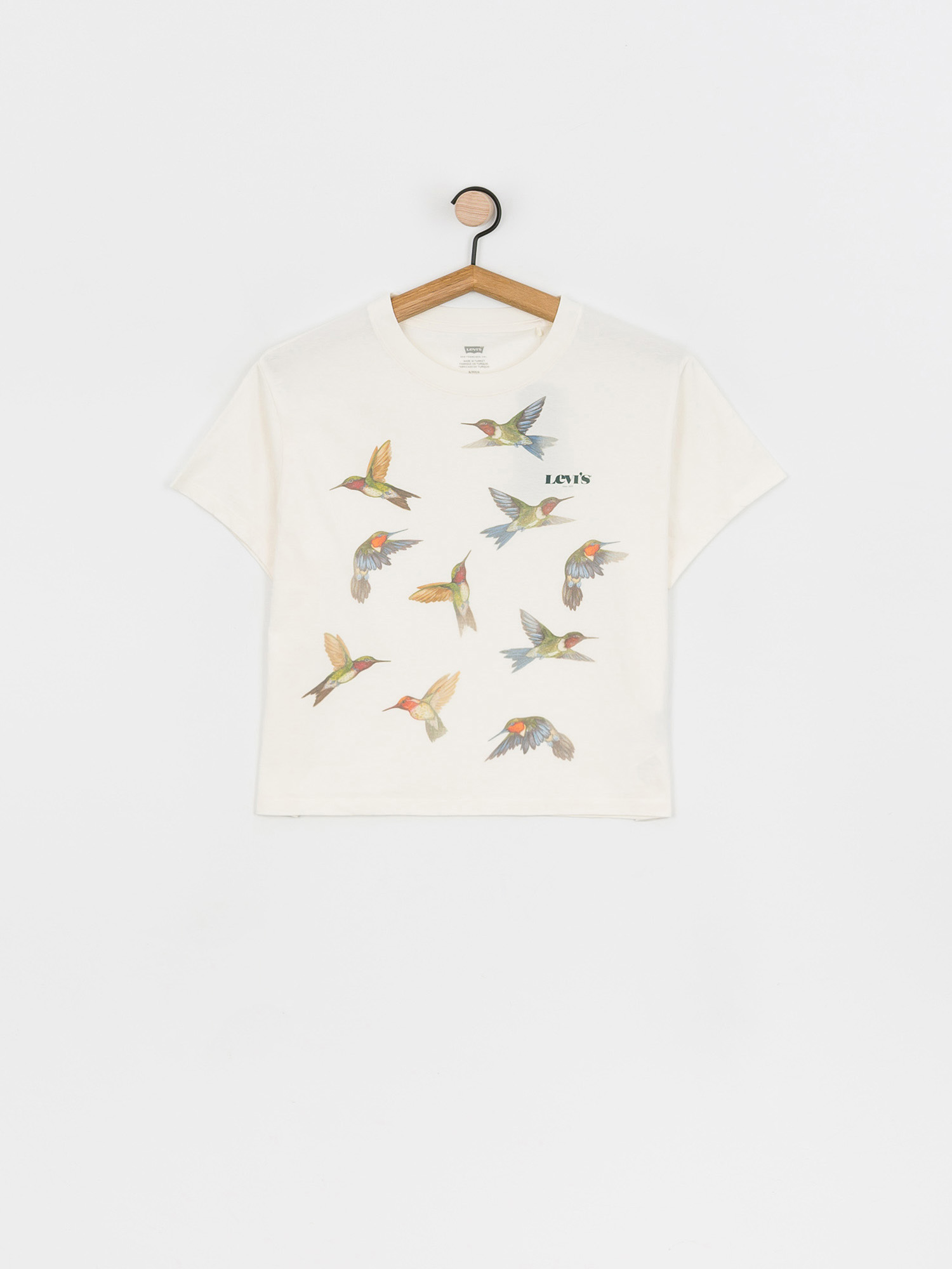 T-shirt Levi's® Graphic Varsity Wmn (placed hummingbirds sugar)