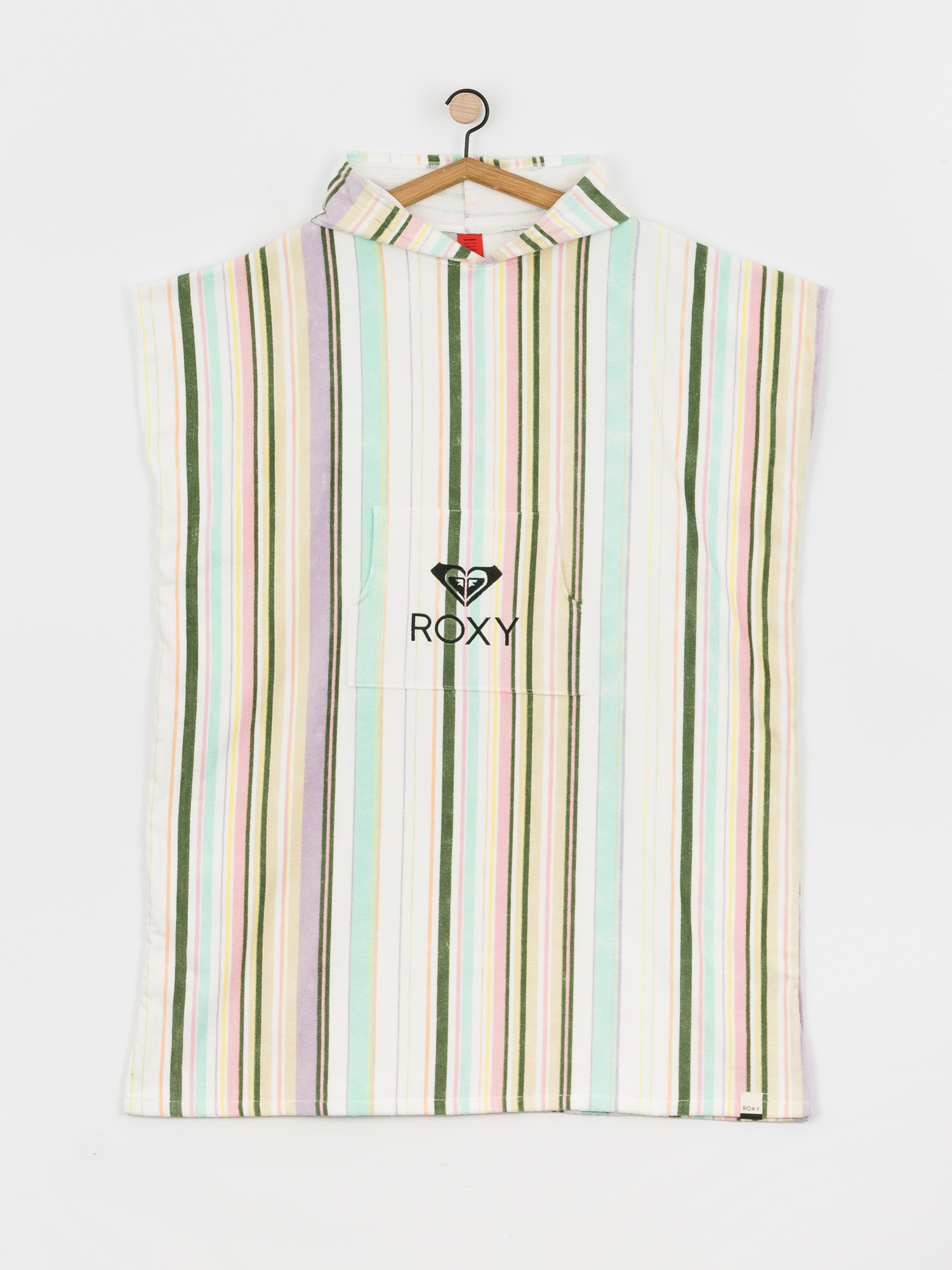 Poncho Roxy Stay Magical Printed Wmn (bright white kamuela stripe s)