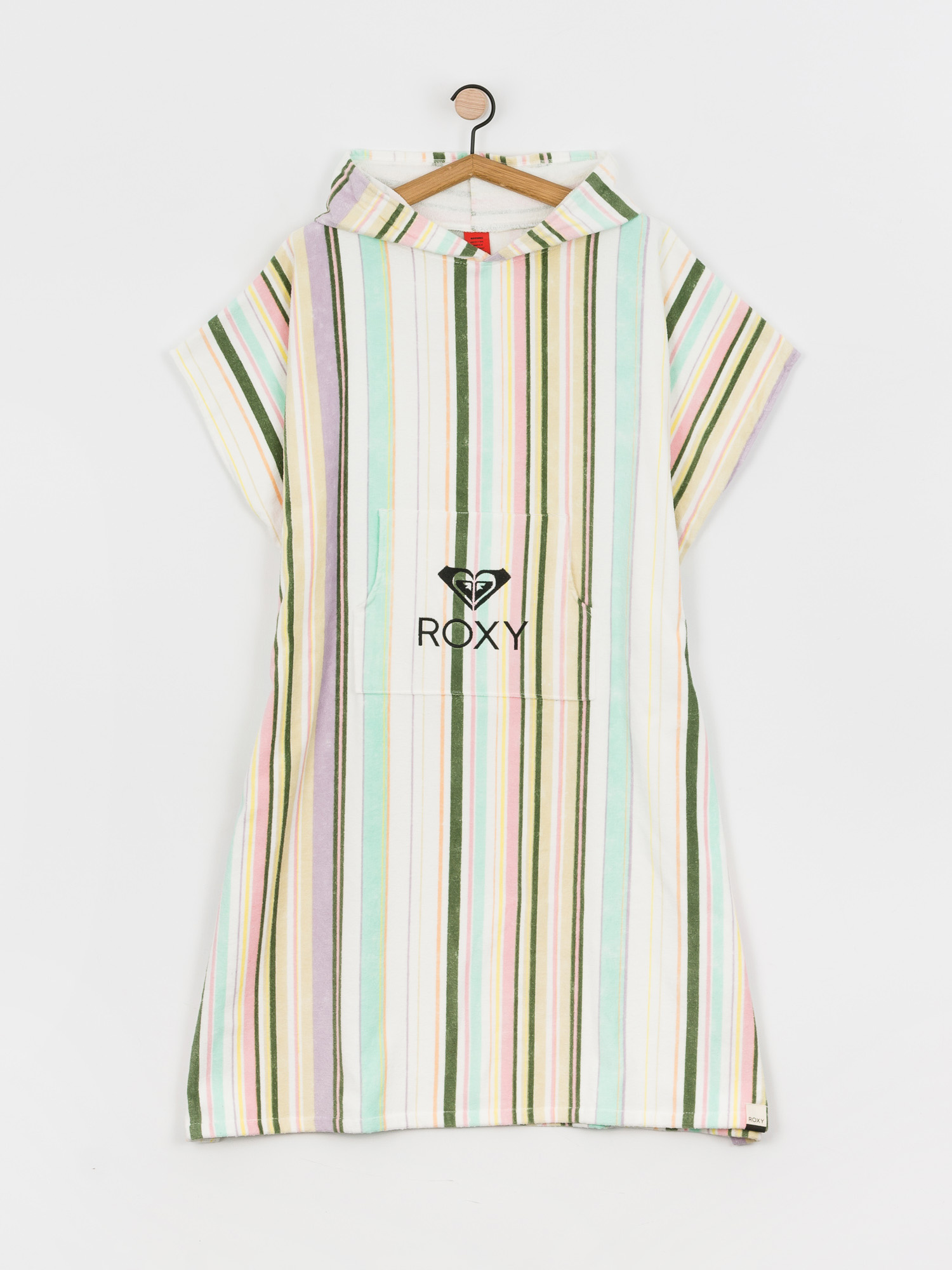 Poncho Roxy Stay Magical Printed Wmn (bright white kamuela stripe s)