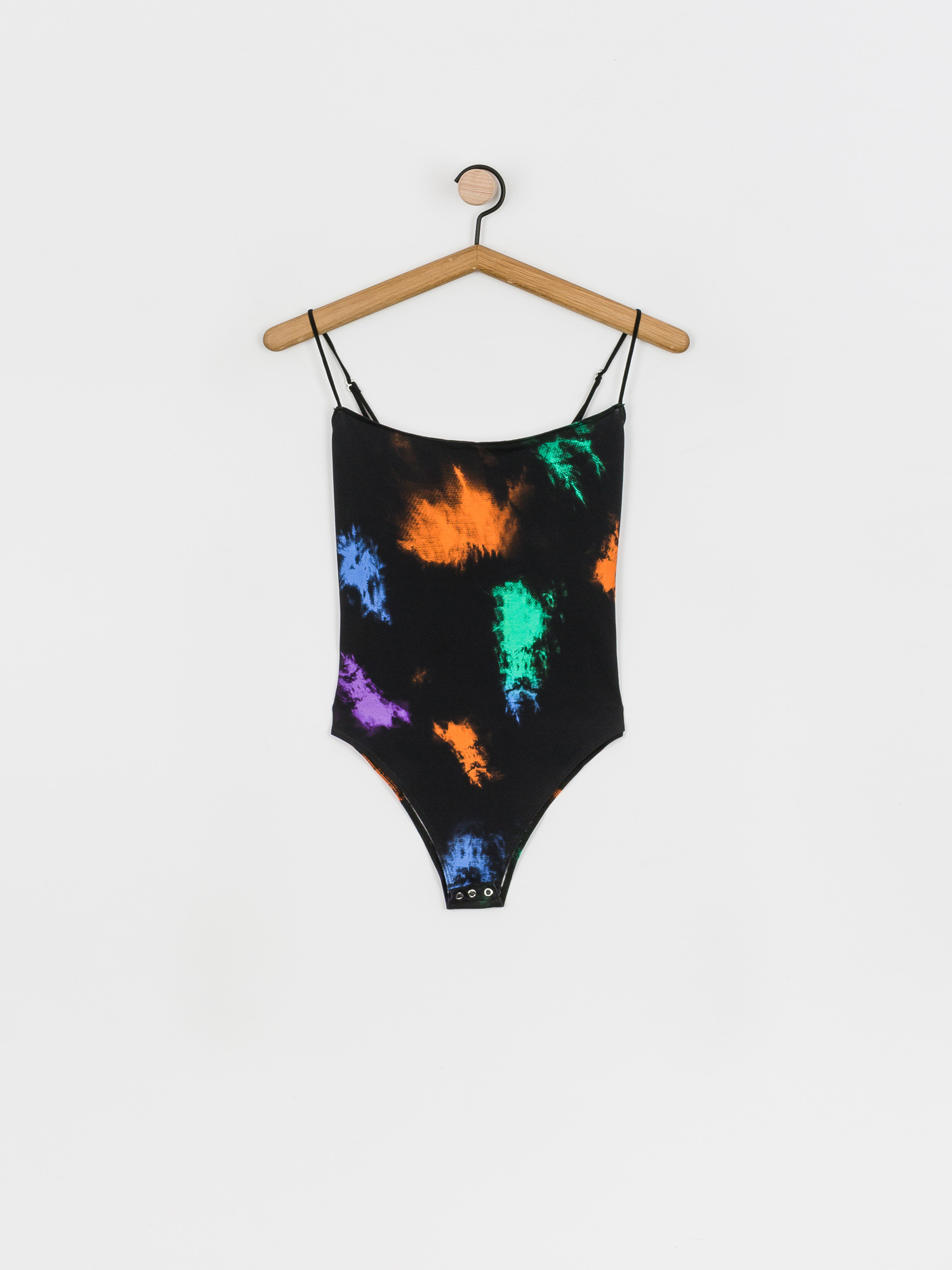 Body Local Heroes Acid Strap Bodysuit Wmn (black/multicolor)