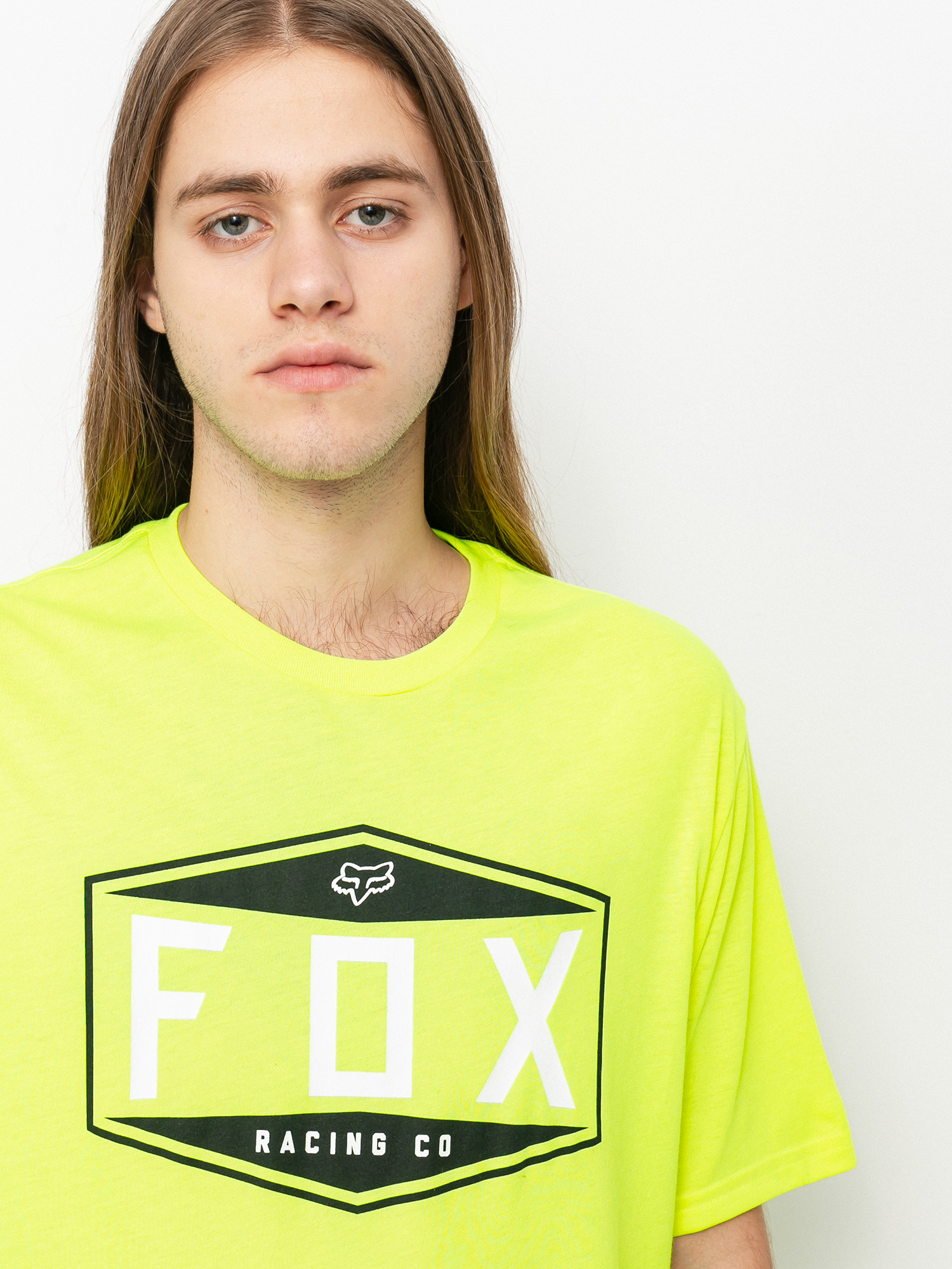 T-shirt Fox Emblem Tech (flo ylw)