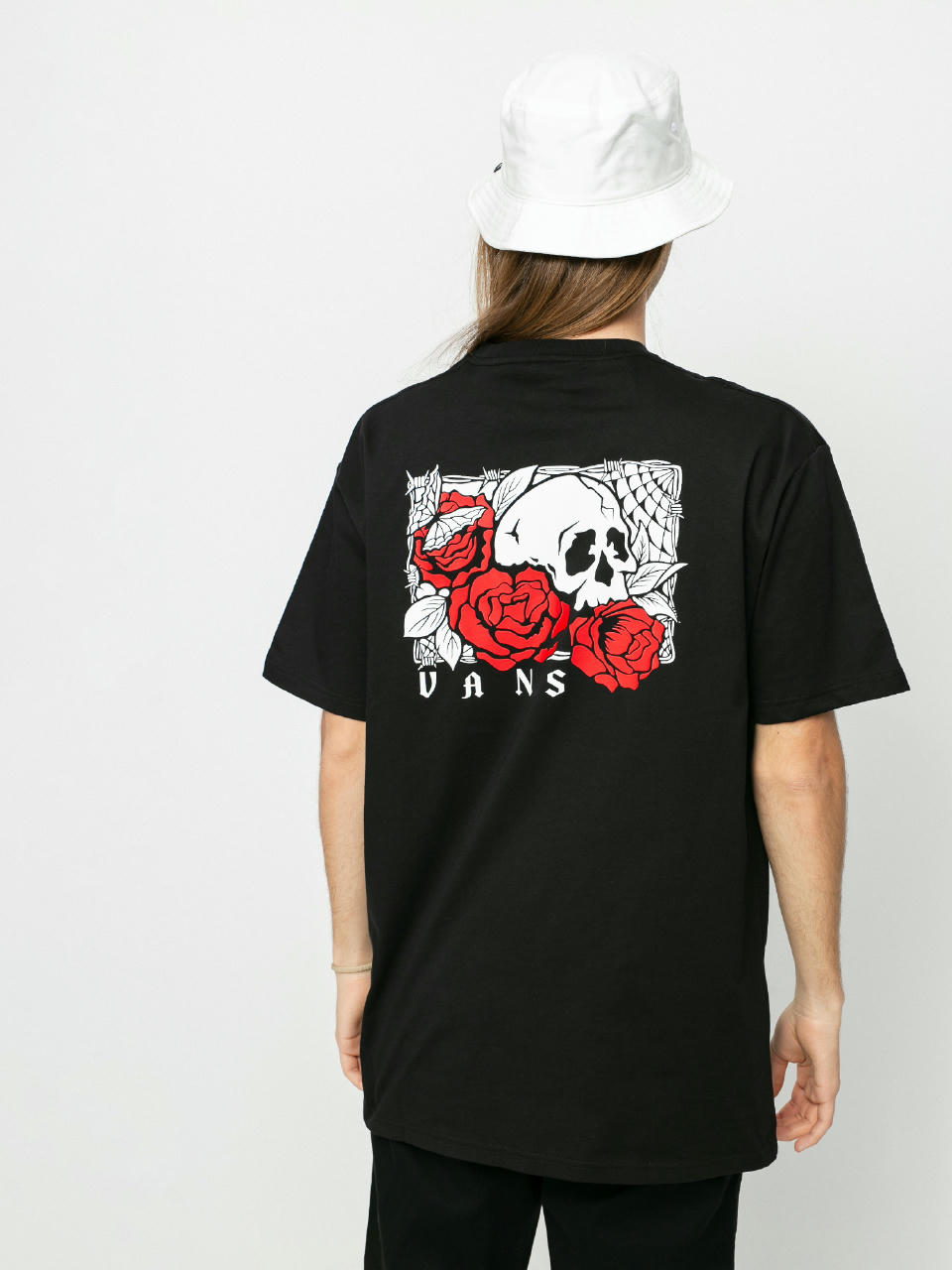 T-shirt Vans Rose Bed (black)