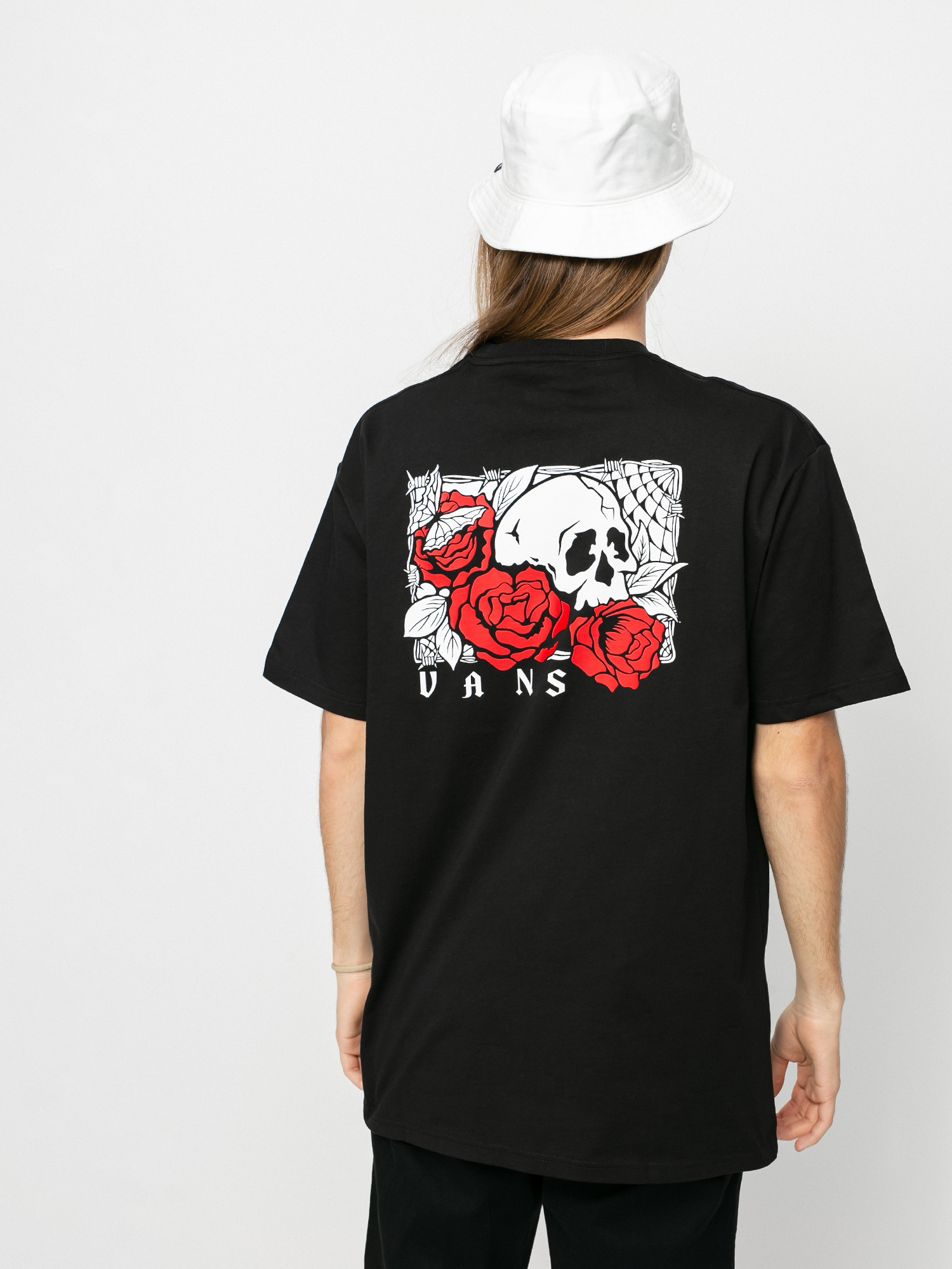 T-shirt Vans Rose Bed (black)