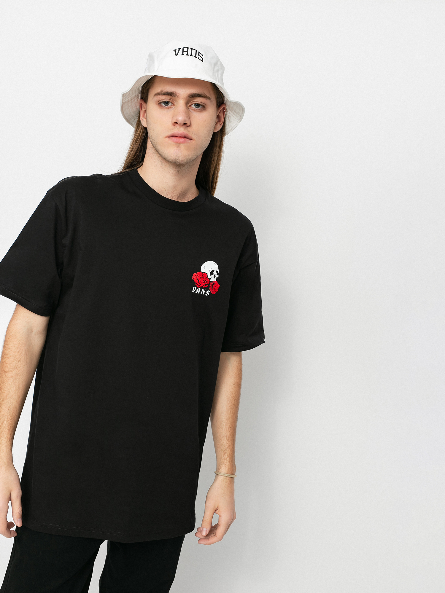 T-shirt Vans Rose Bed (black)