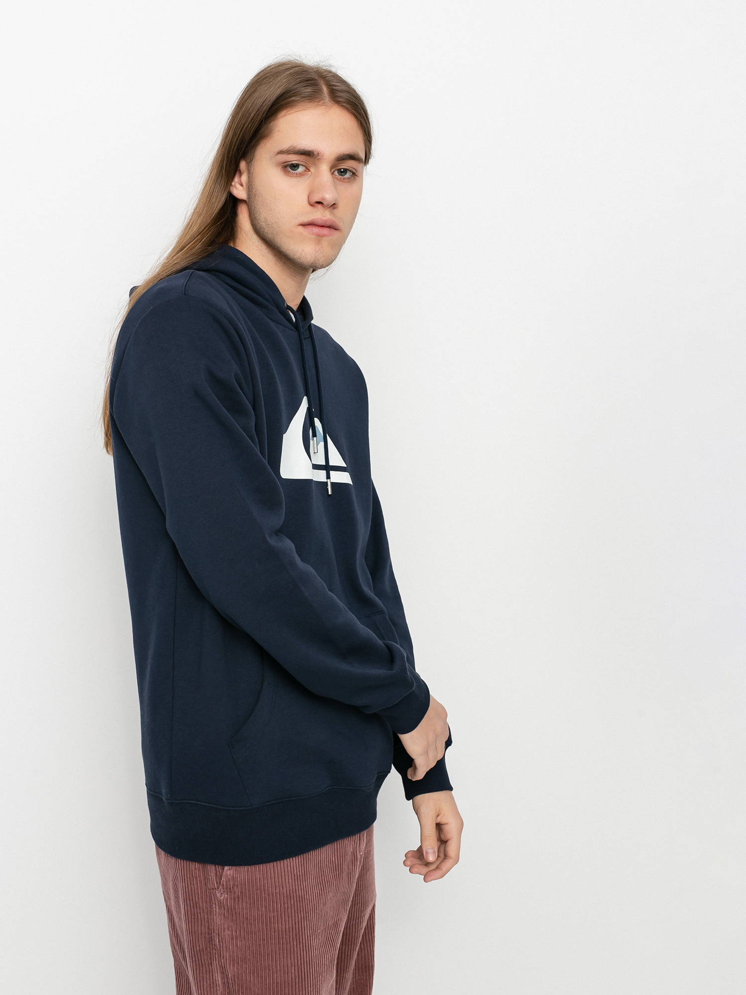Bluza z kapturem Quiksilver Comp Logo HD (navy blazer)
