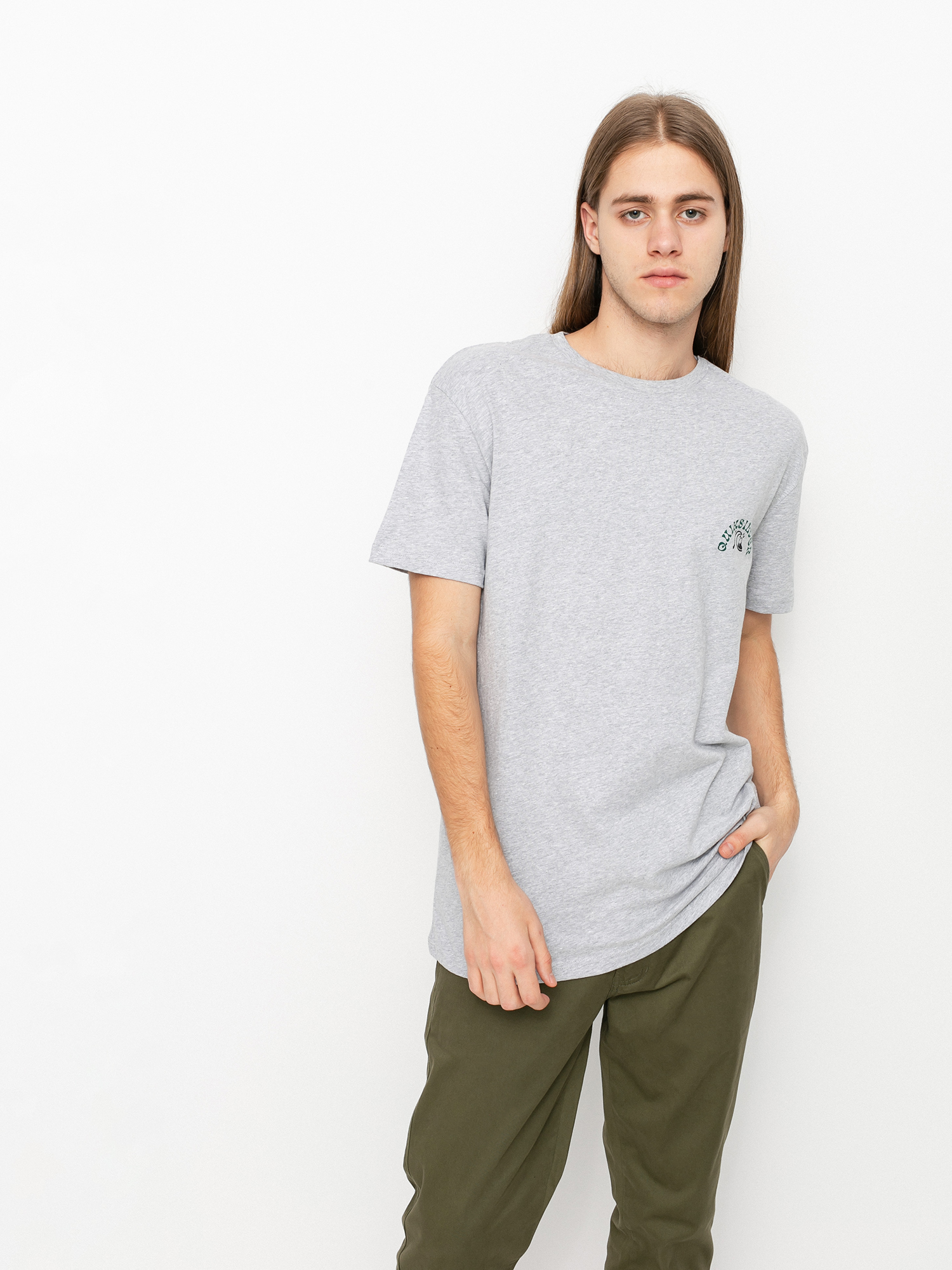 T-shirt Quiksilver Foreign Tides (micro chip heather)