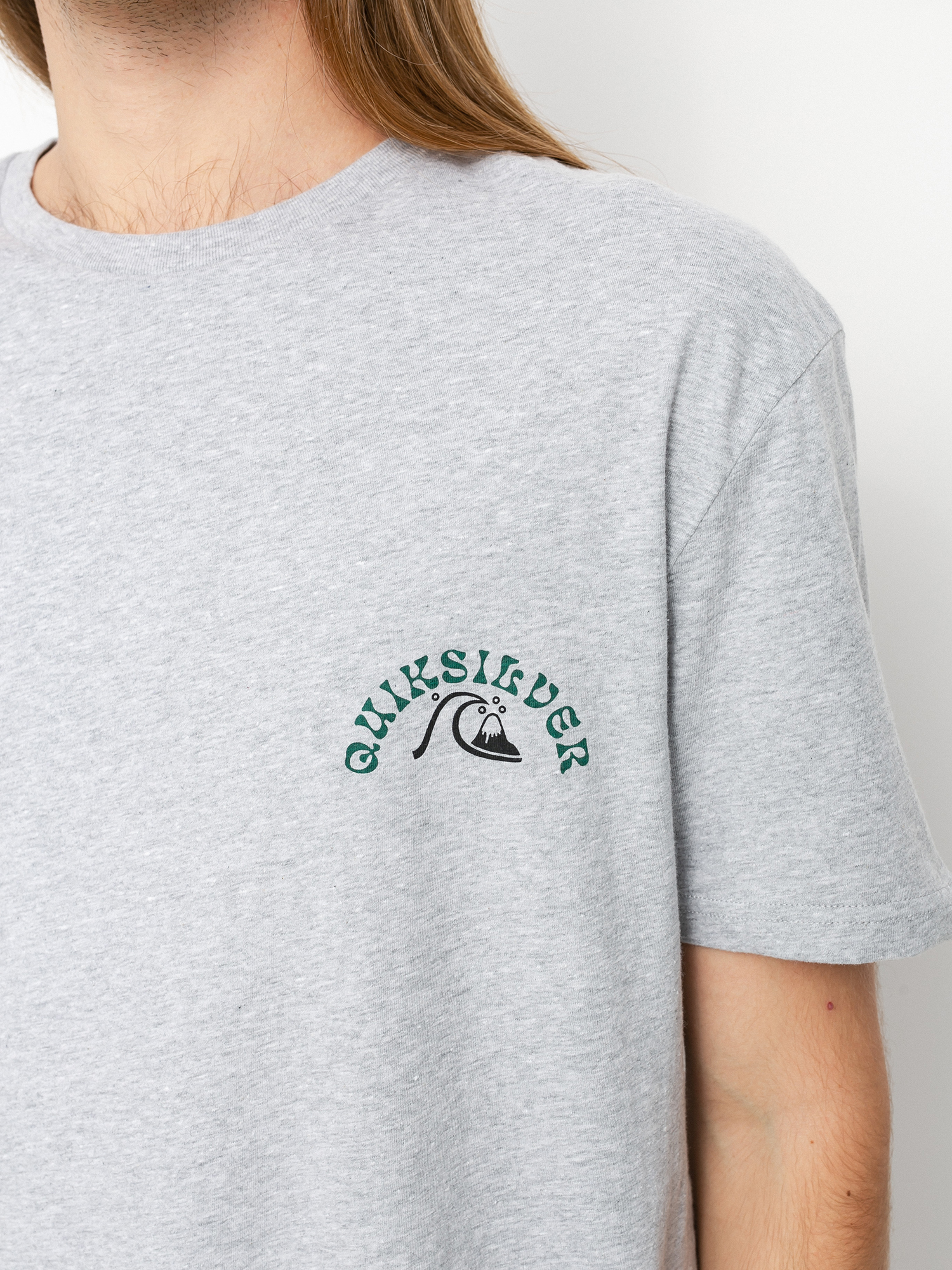 T-shirt Quiksilver Foreign Tides (micro chip heather)