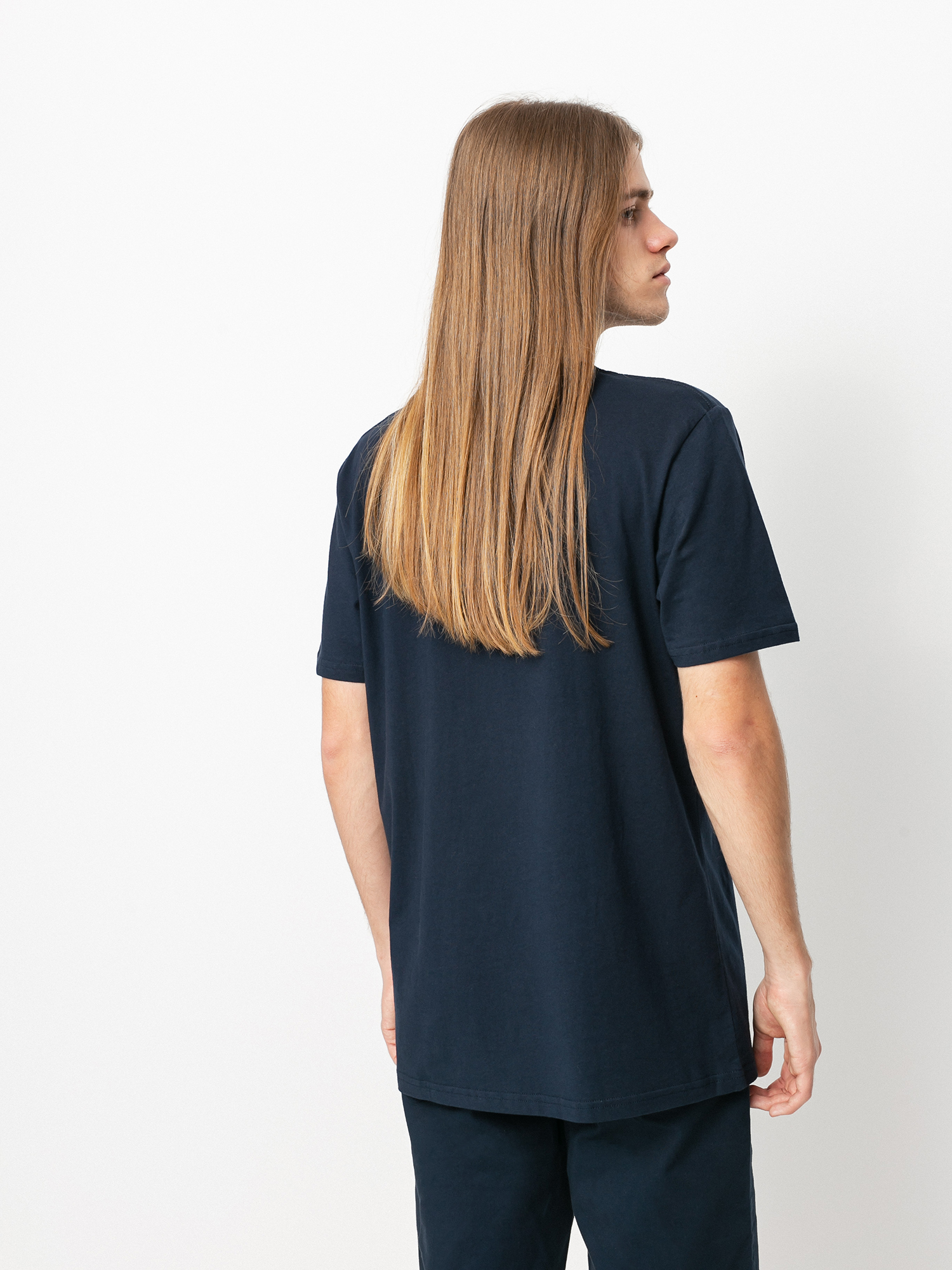 T-shirt Quiksilver Hard Wired (navy blazer)