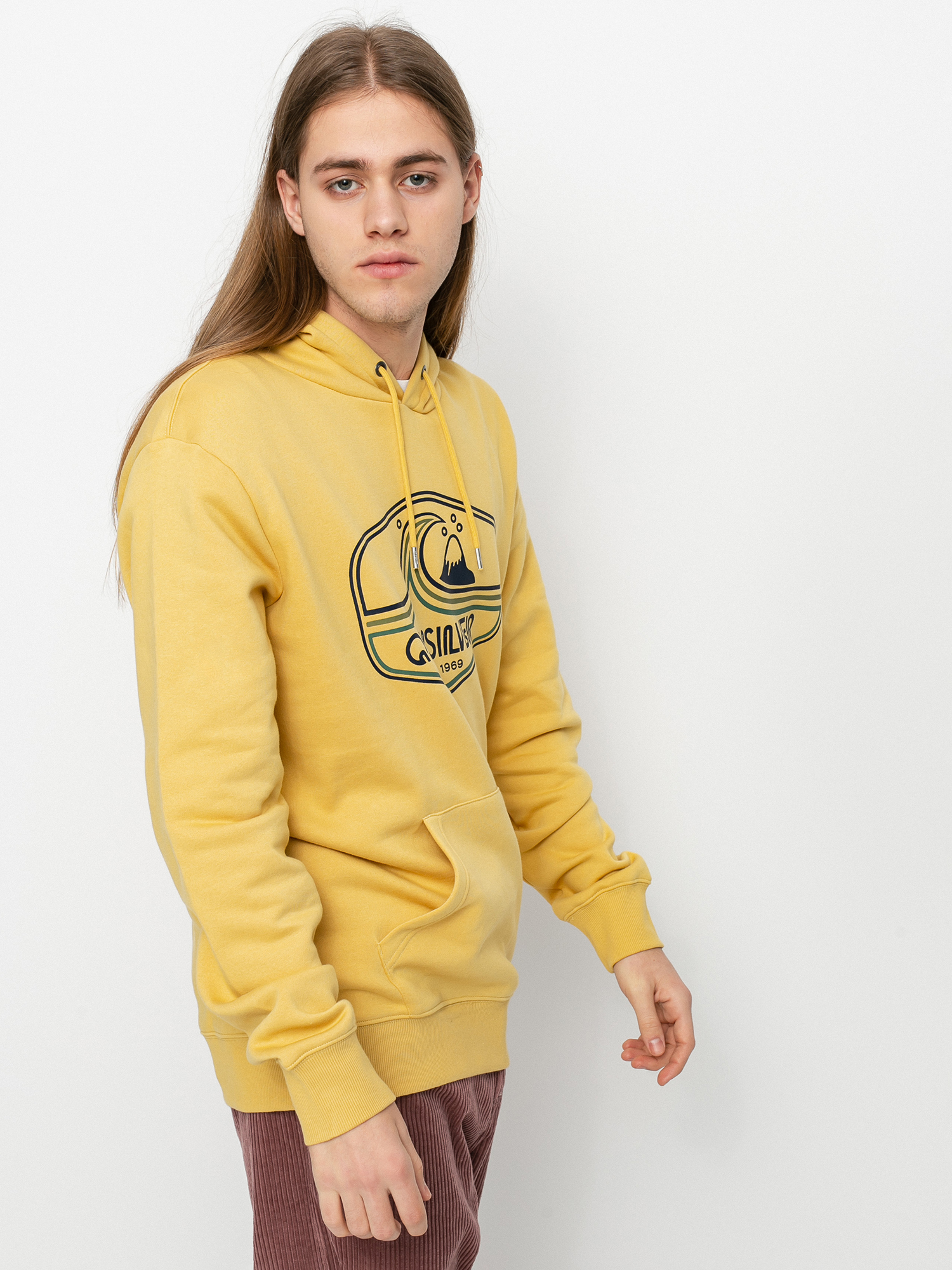 Bluza z kapturem Quiksilver Highway Vagabond HD (rattan)