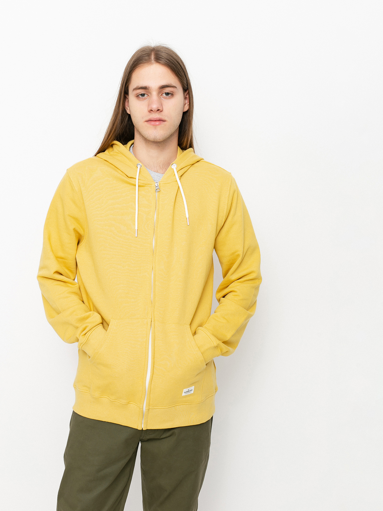 Bluza z kapturem Quiksilver Essentials ZHD (rattan)
