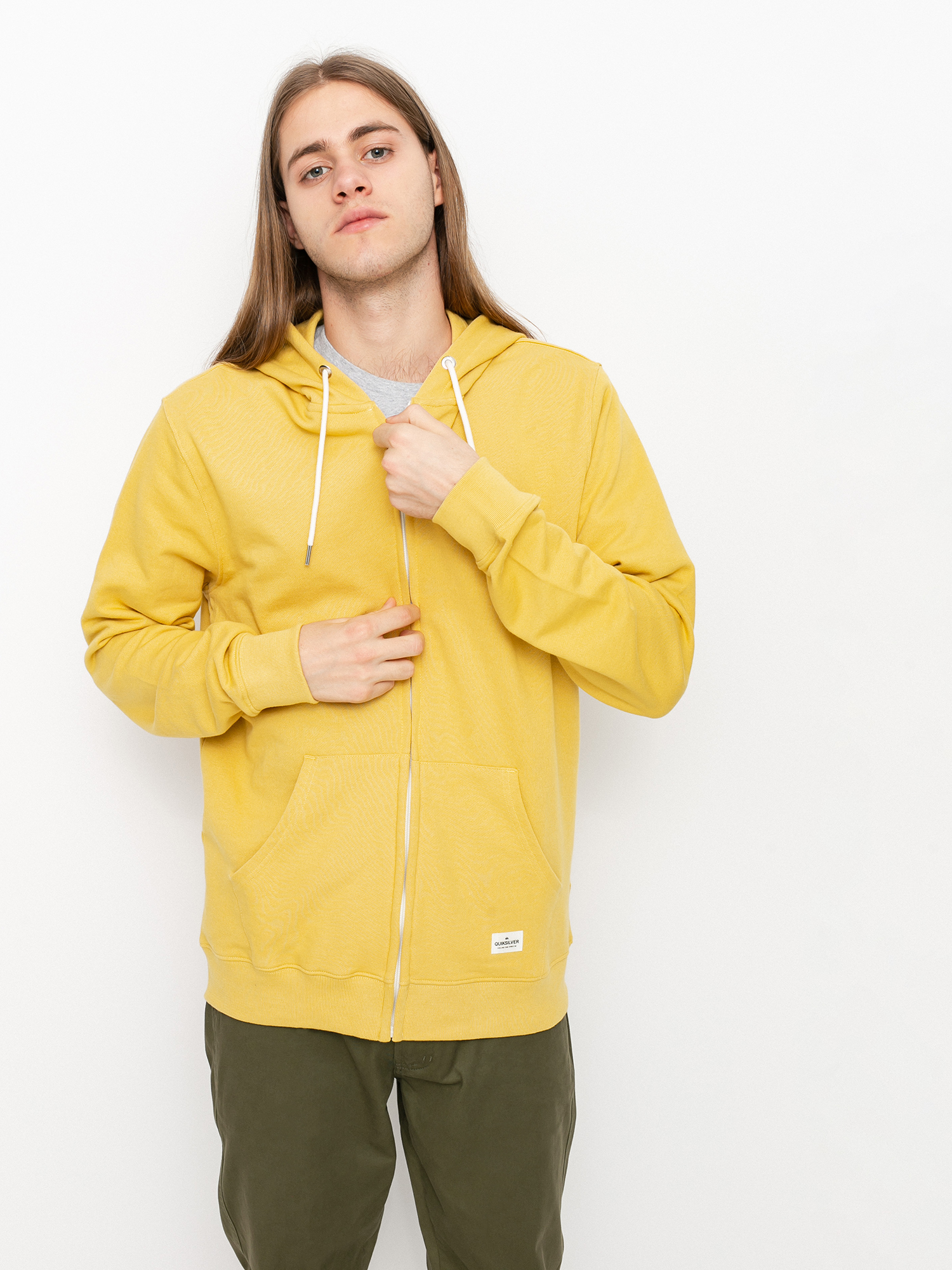 Bluza z kapturem Quiksilver Essentials ZHD (rattan)