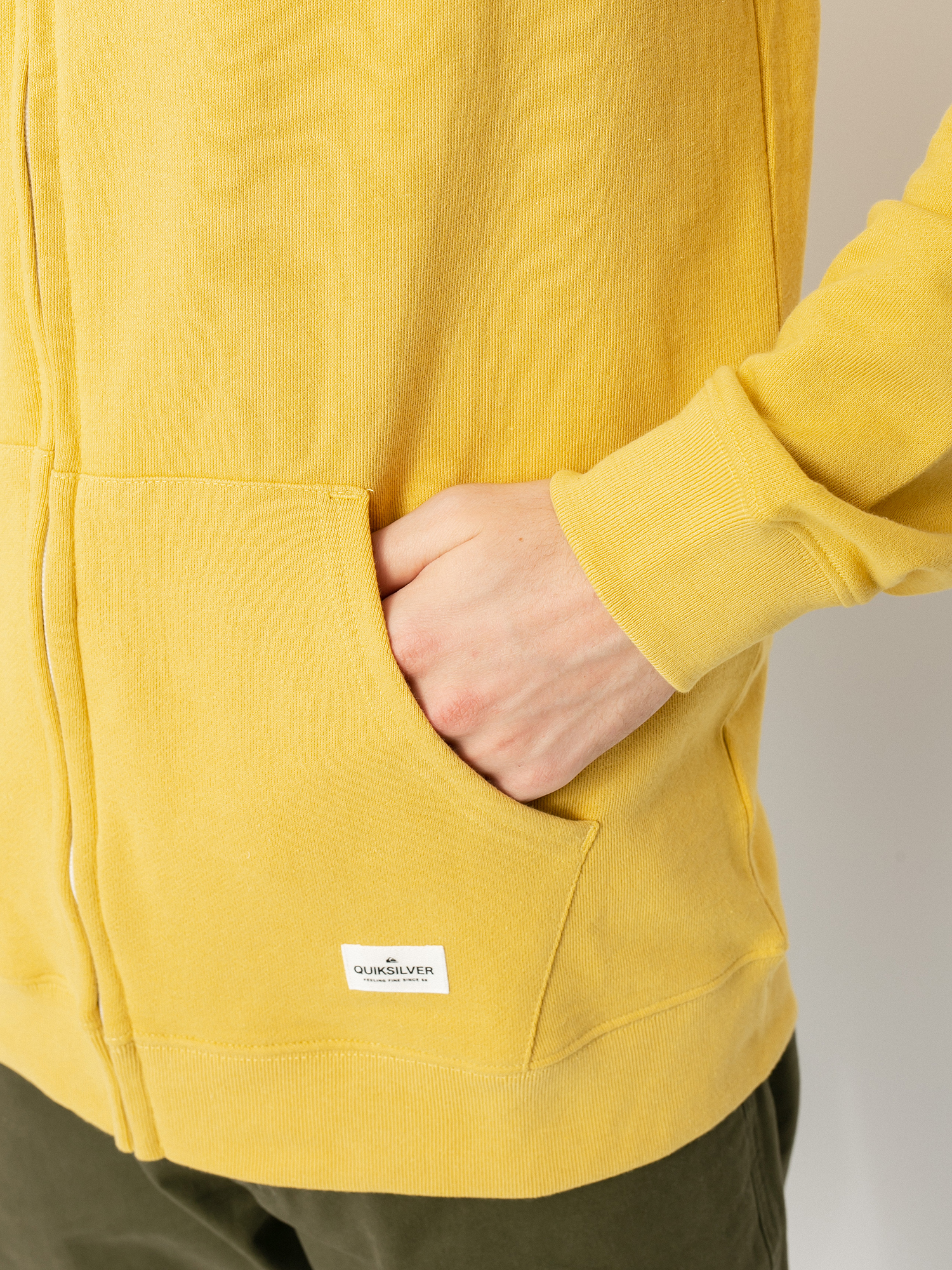 Bluza z kapturem Quiksilver Essentials ZHD (rattan)