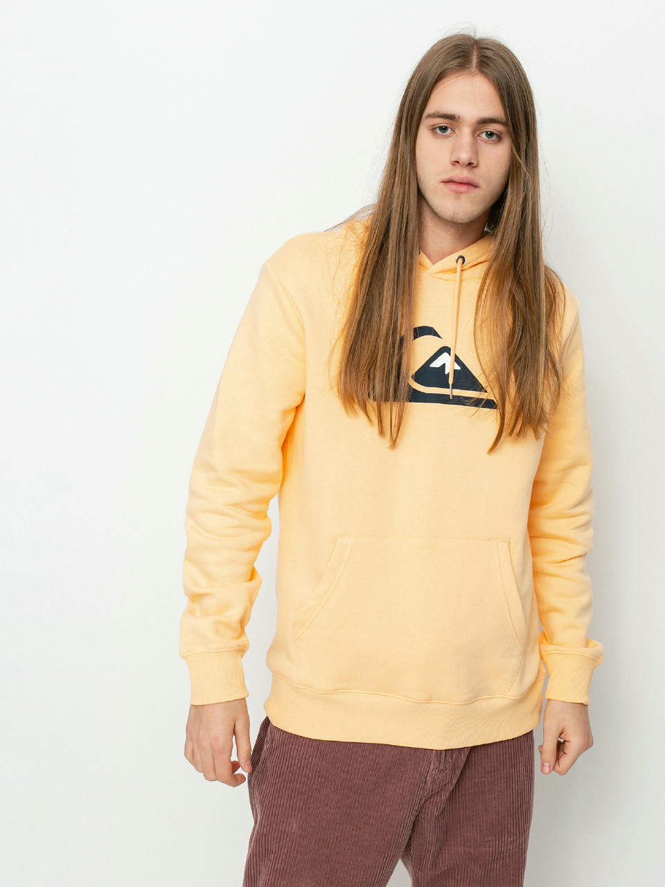 Bluza z kapturem Quiksilver Comp Logo HD (apricot)