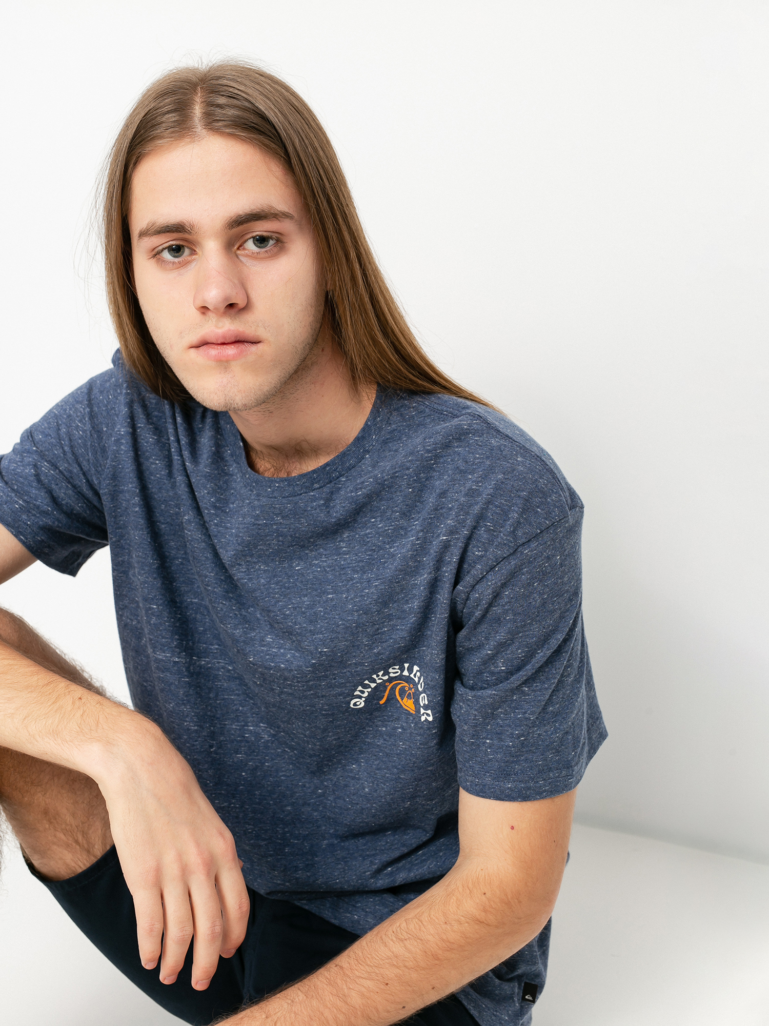 T-shirt Quiksilver Foreign Tides (sargasso sea heather)