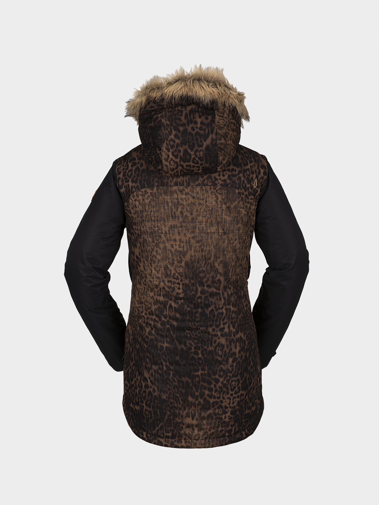 Damska Kurtka snowboardowa Volcom Fawn Ins (black combo)
