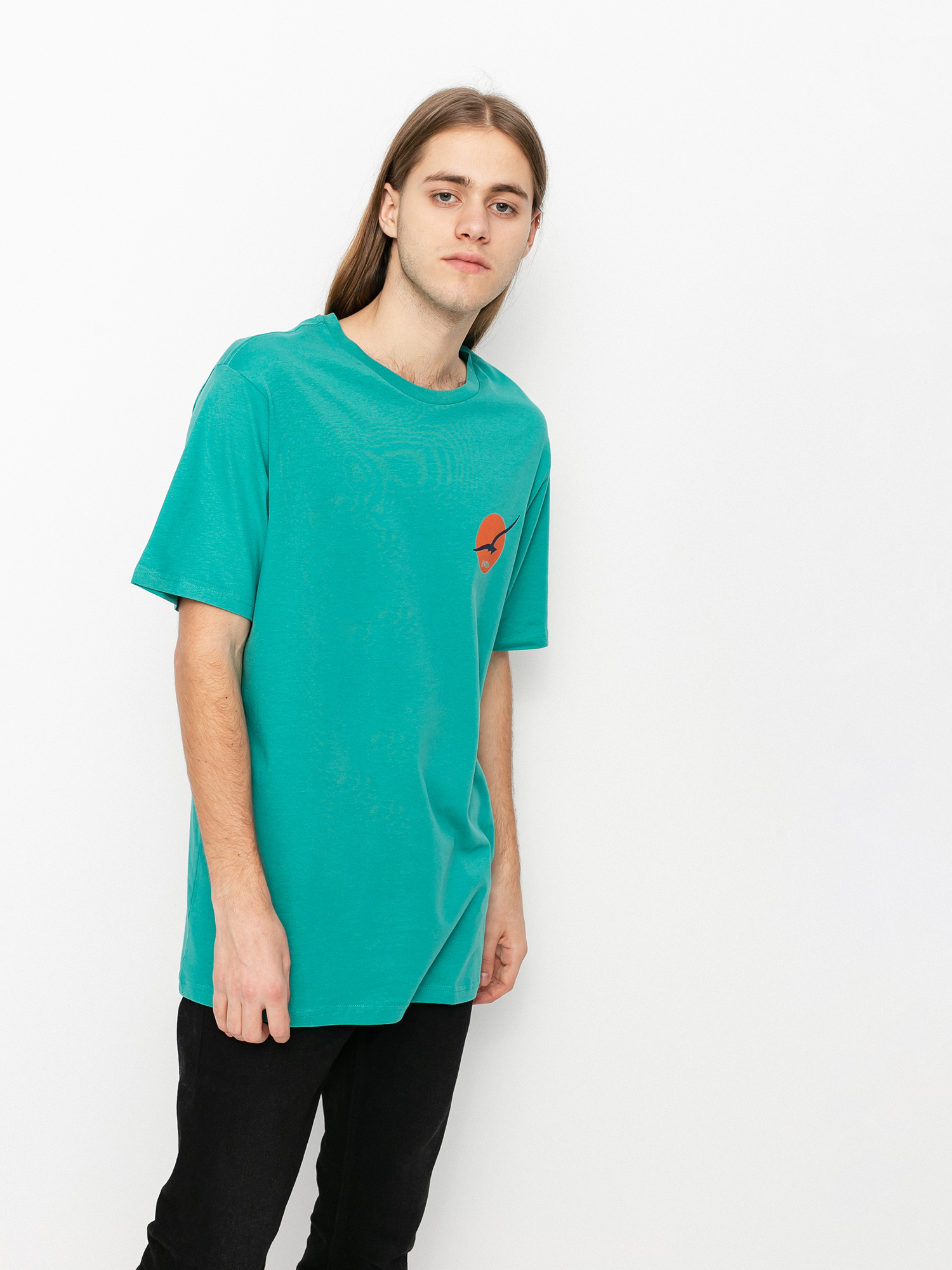 T-shirt RVCA Bliss (turquoise)