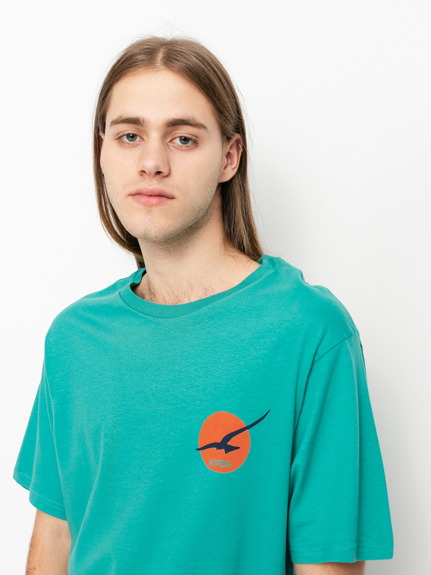 T-shirt RVCA Bliss (turquoise)