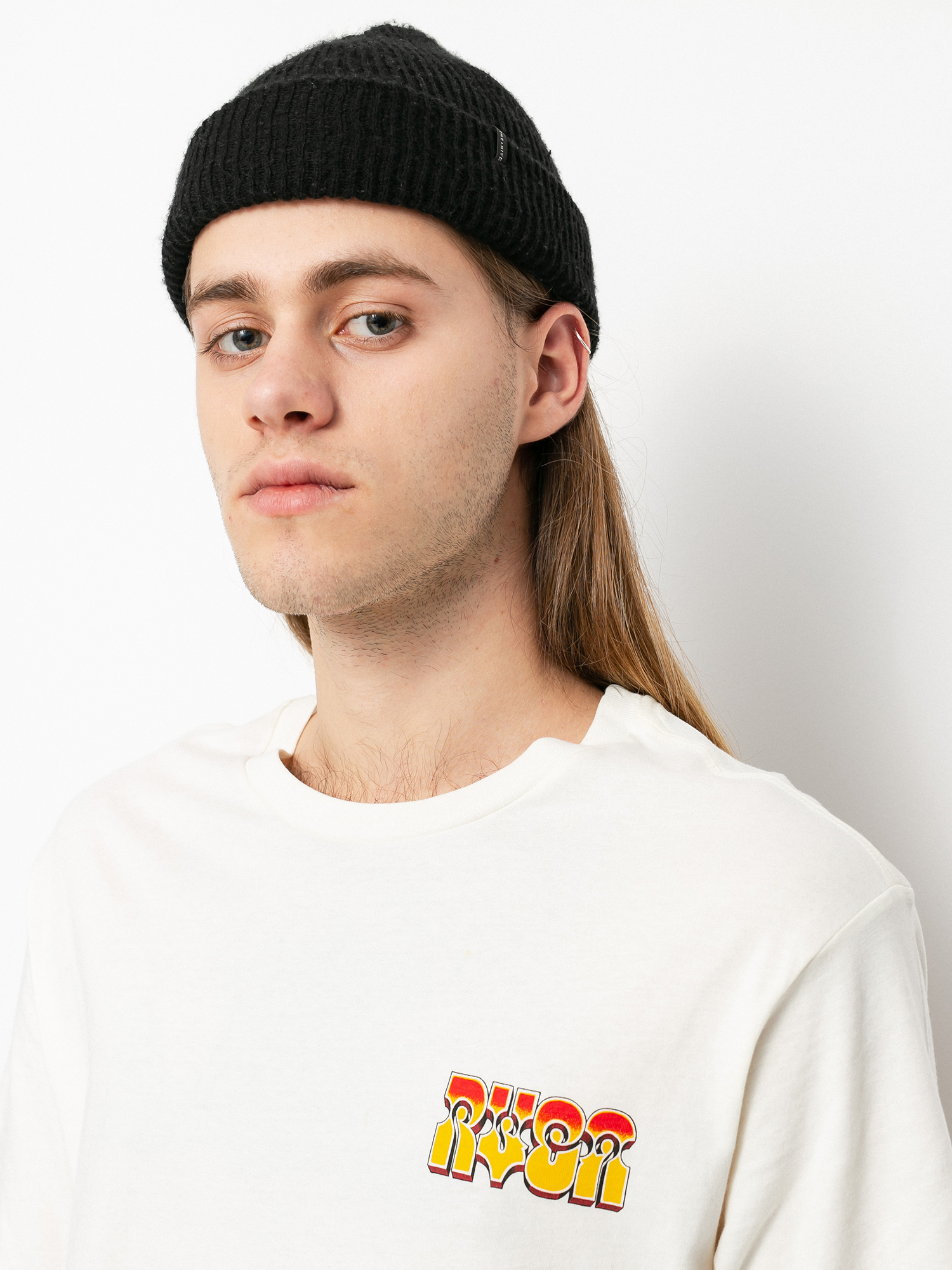 T-shirt RVCA Applerobot (antique white)