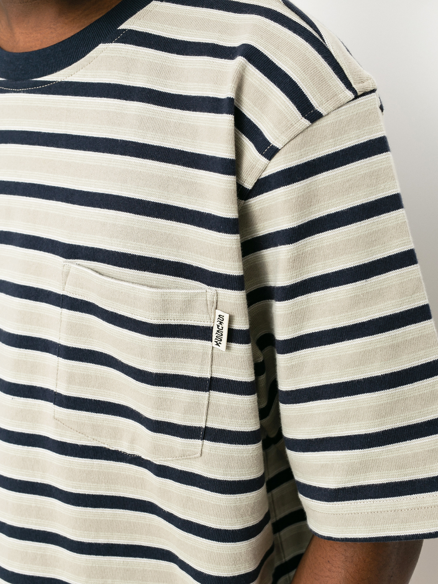 T-shirt Stussy Griffin Stripe (khaki)