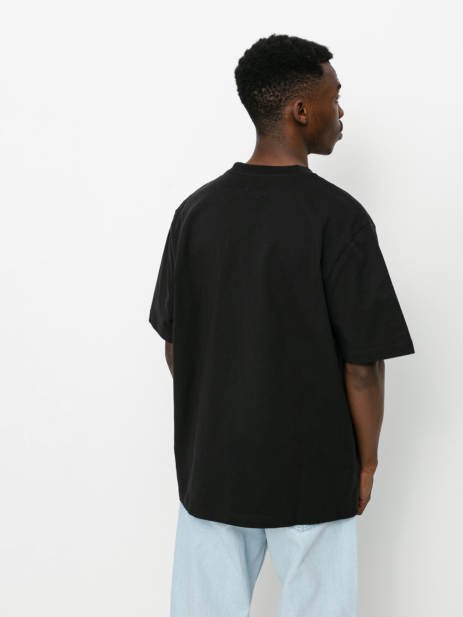 T-shirt Stussy Stock Logo (black)