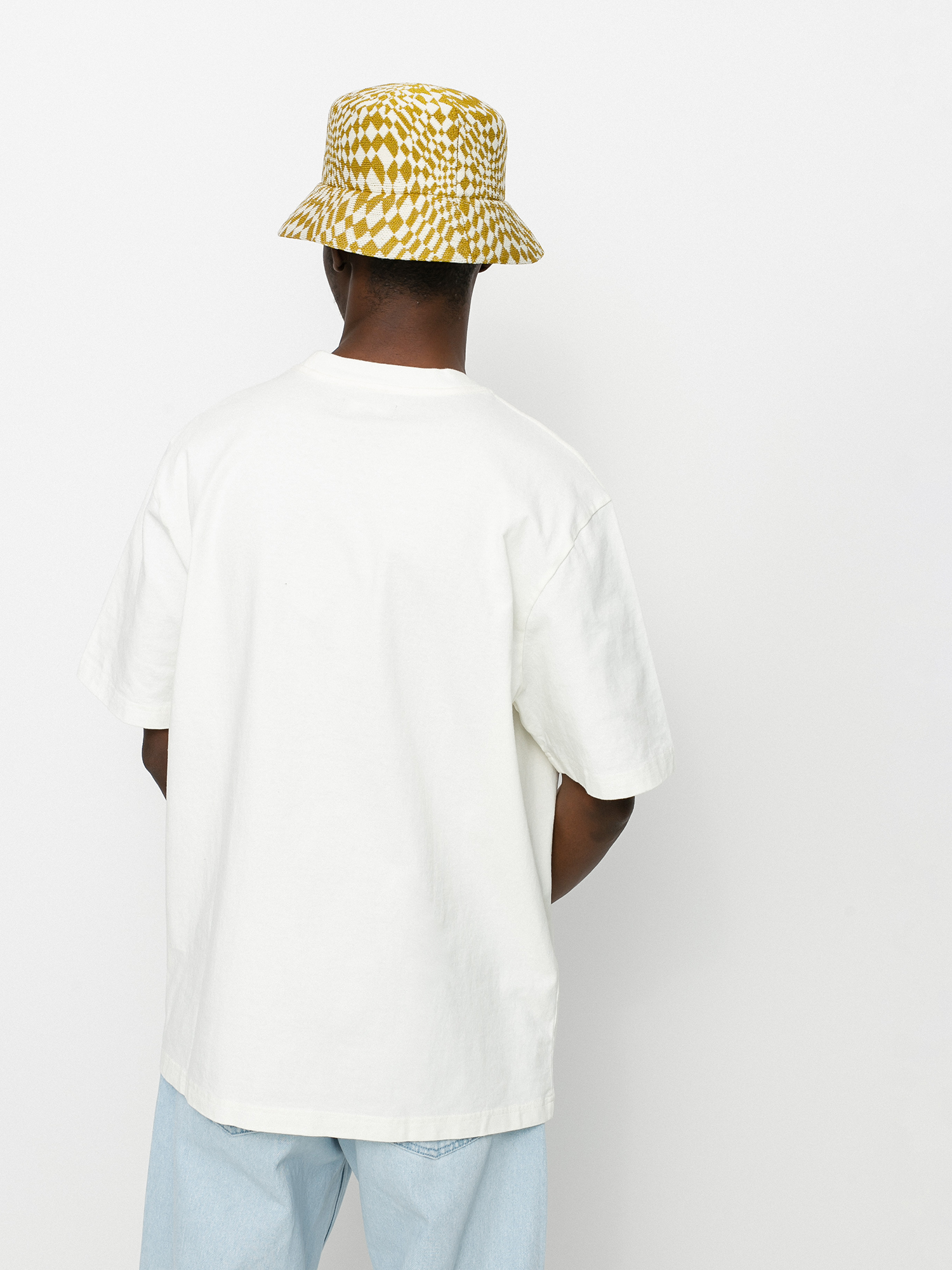 T-shirt Stussy Stock Logo (natural)