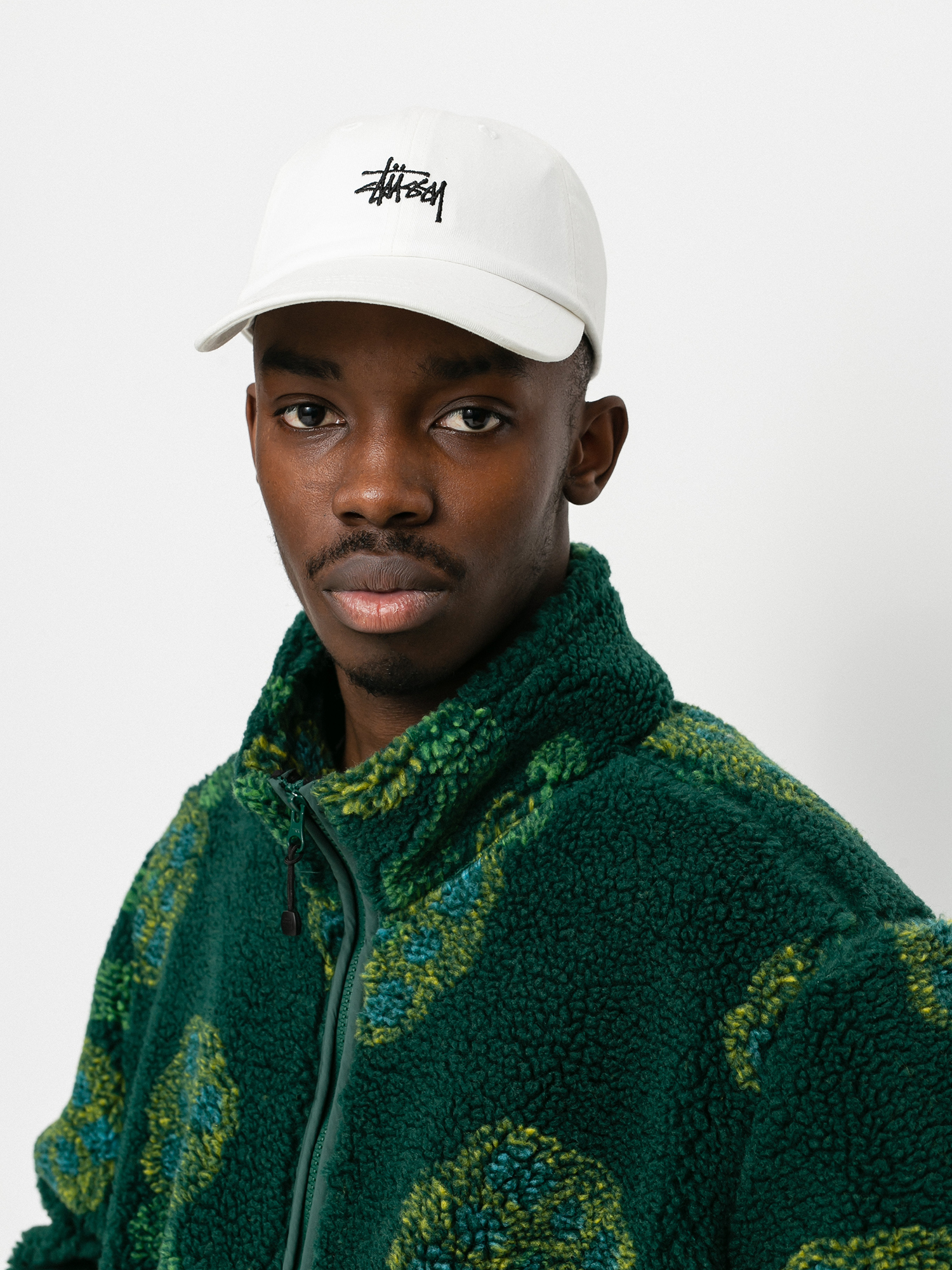 Kurtka Stussy Flor Sherpa Mock (green)