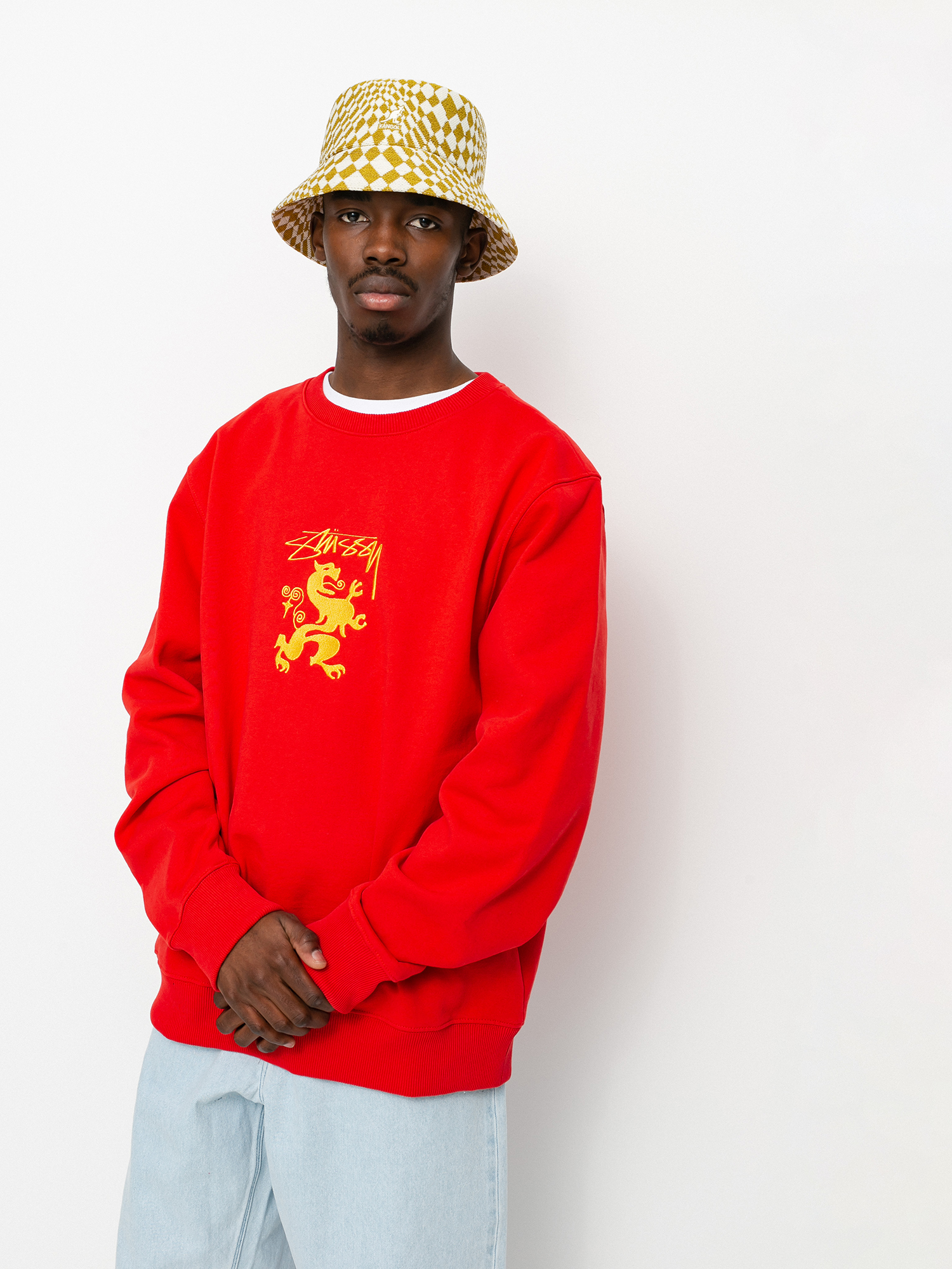 Bluza Stussy Regal App Crew (red)