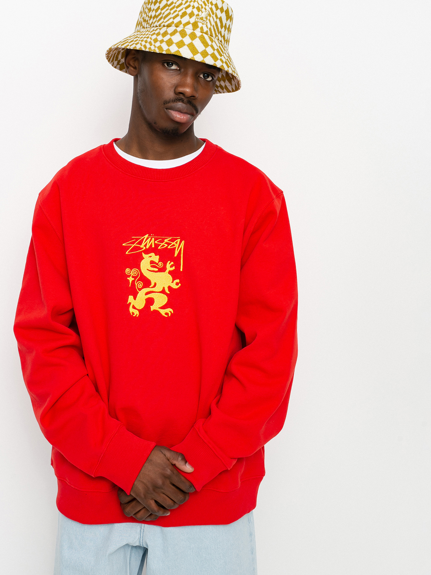 Bluza Stussy Regal App Crew (red)