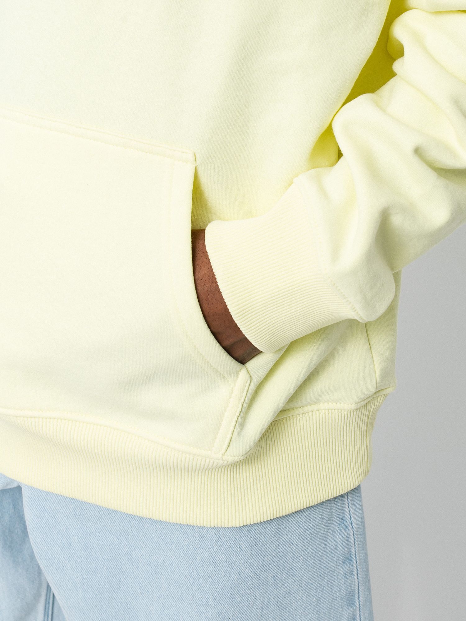 Bluza z kapturem Stussy Flight App HD (pale yellow)